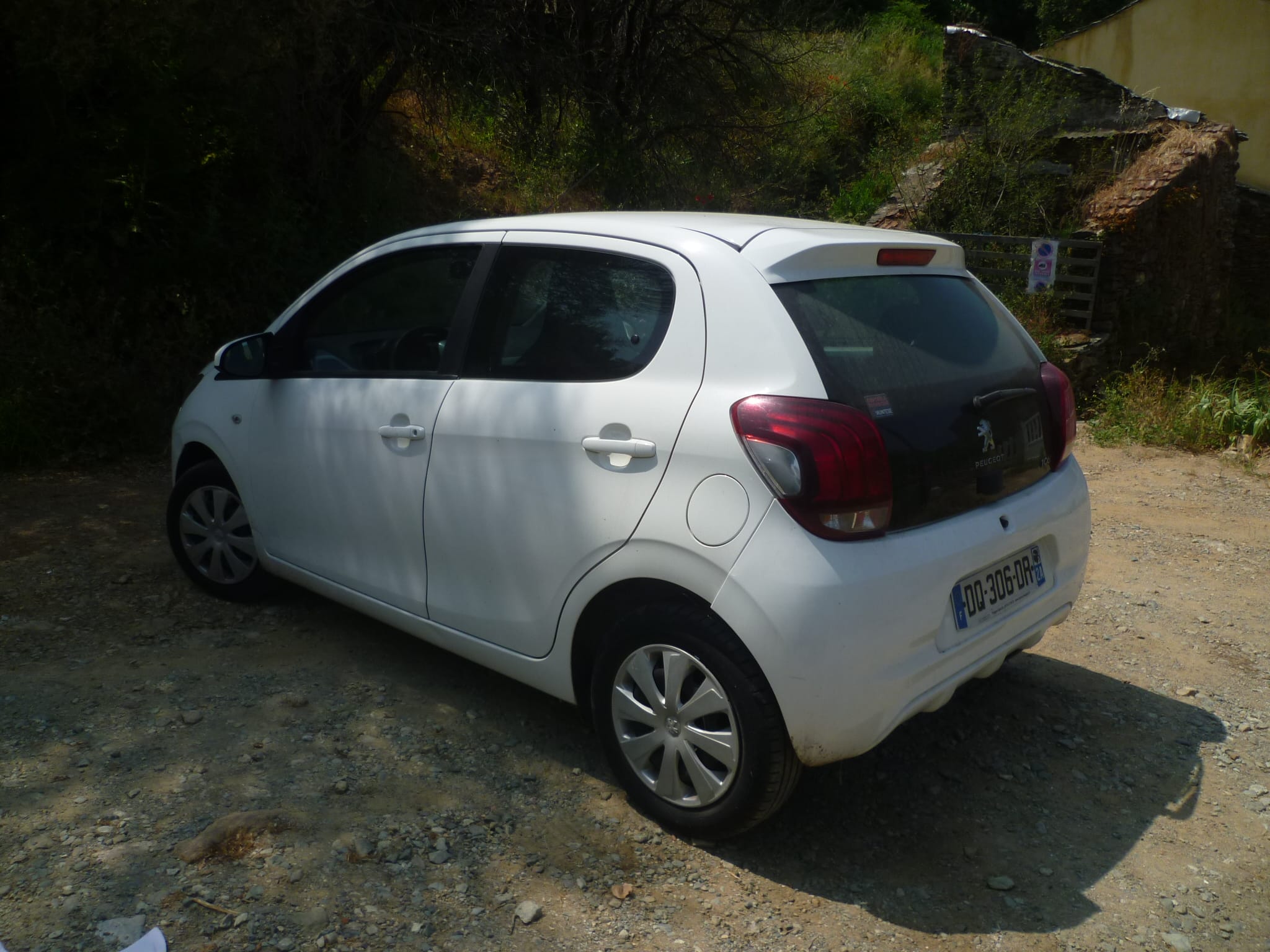 Peugeot 108 with Bluetooth audio