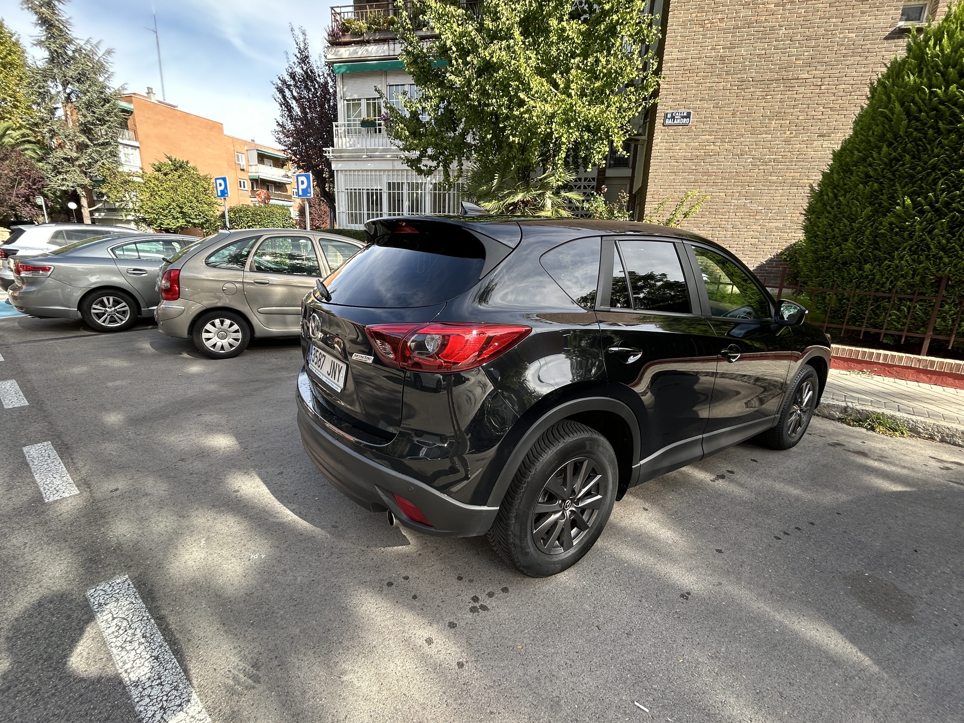 Mazda CX-5 con Silla infantil