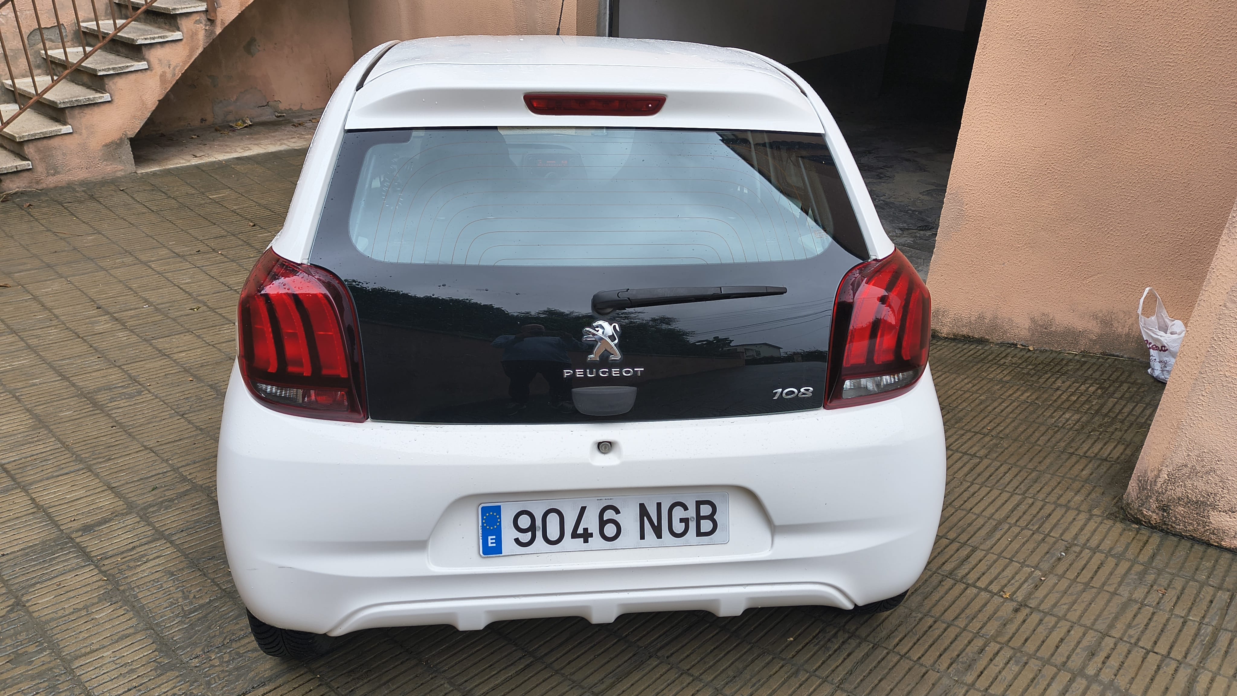 Peugeot 108 con Portaesquís