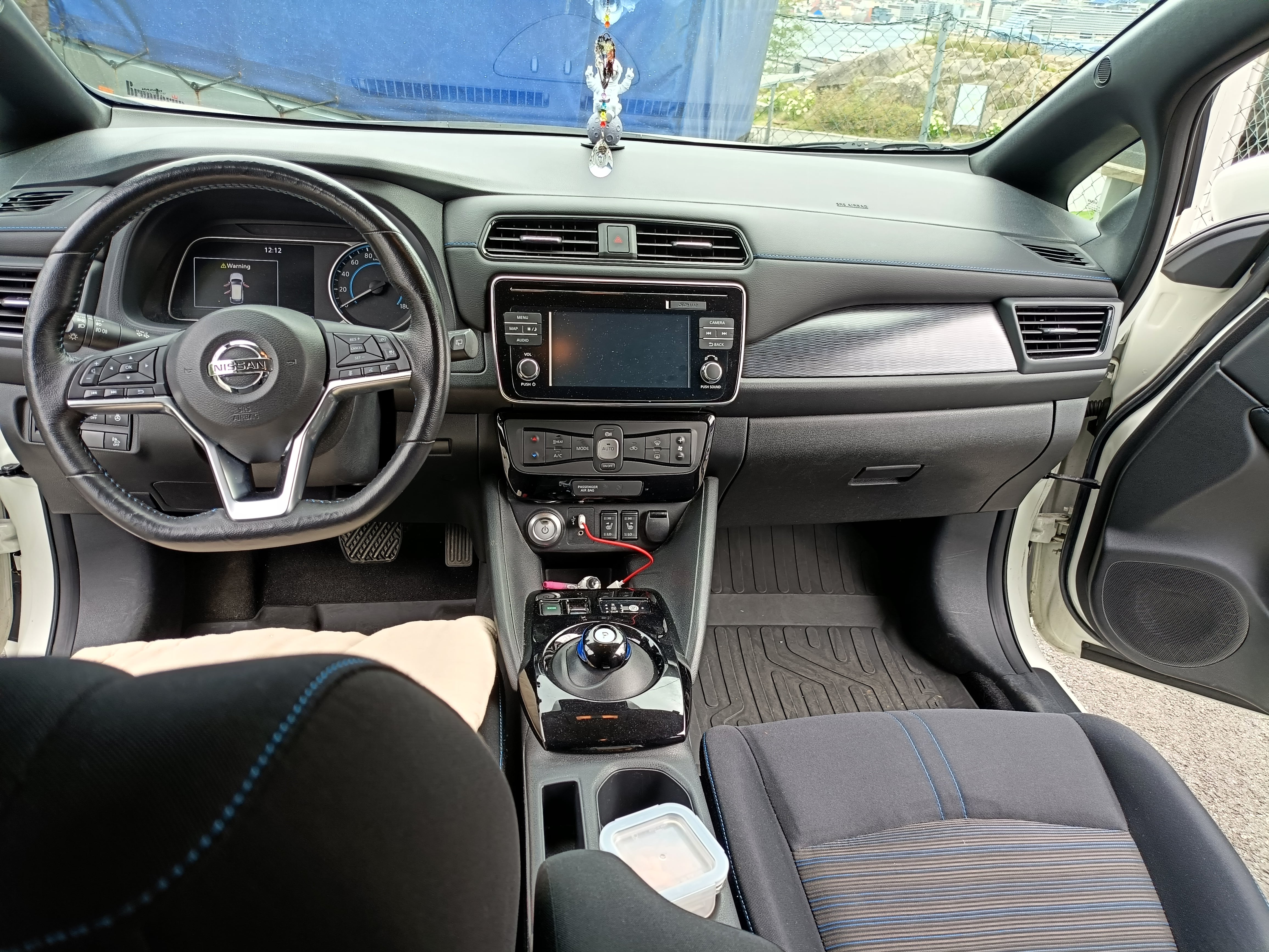 Nissan Leaf med GPS