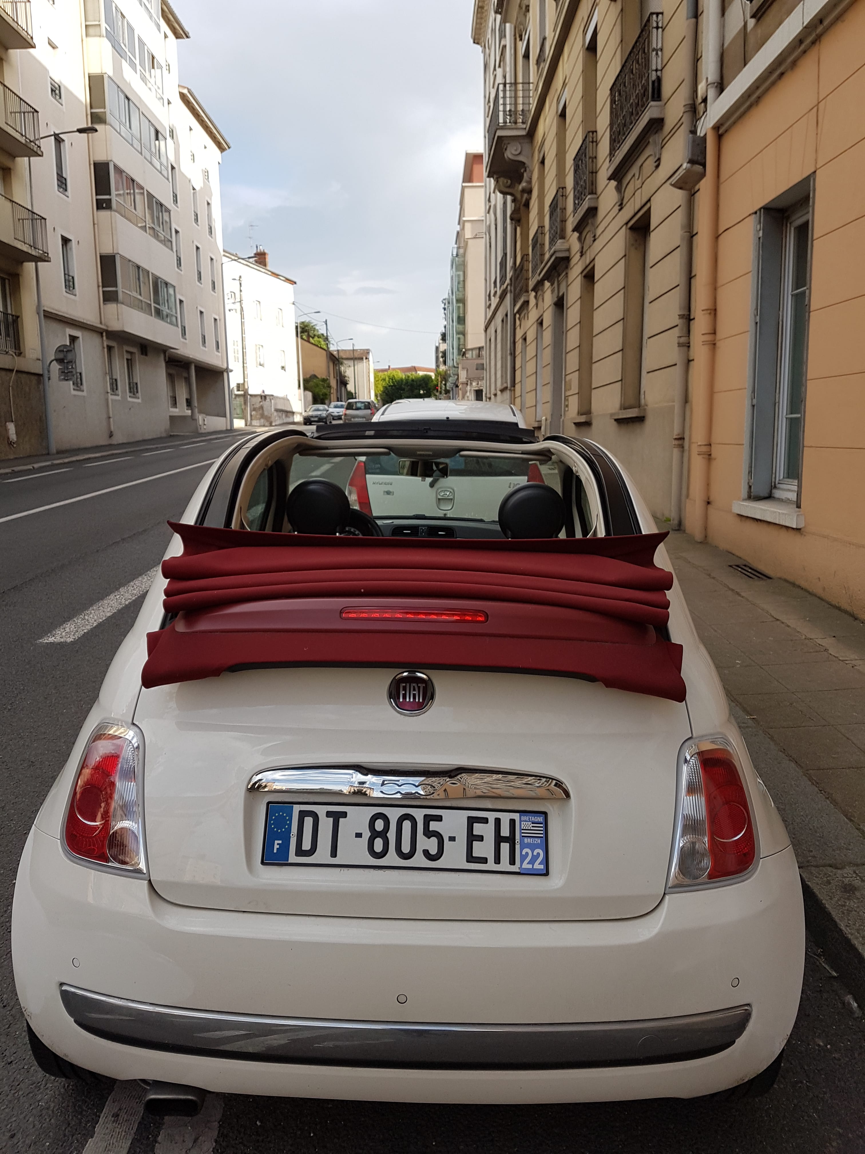 Fiat 500 C avec Régulateur de vitesse
