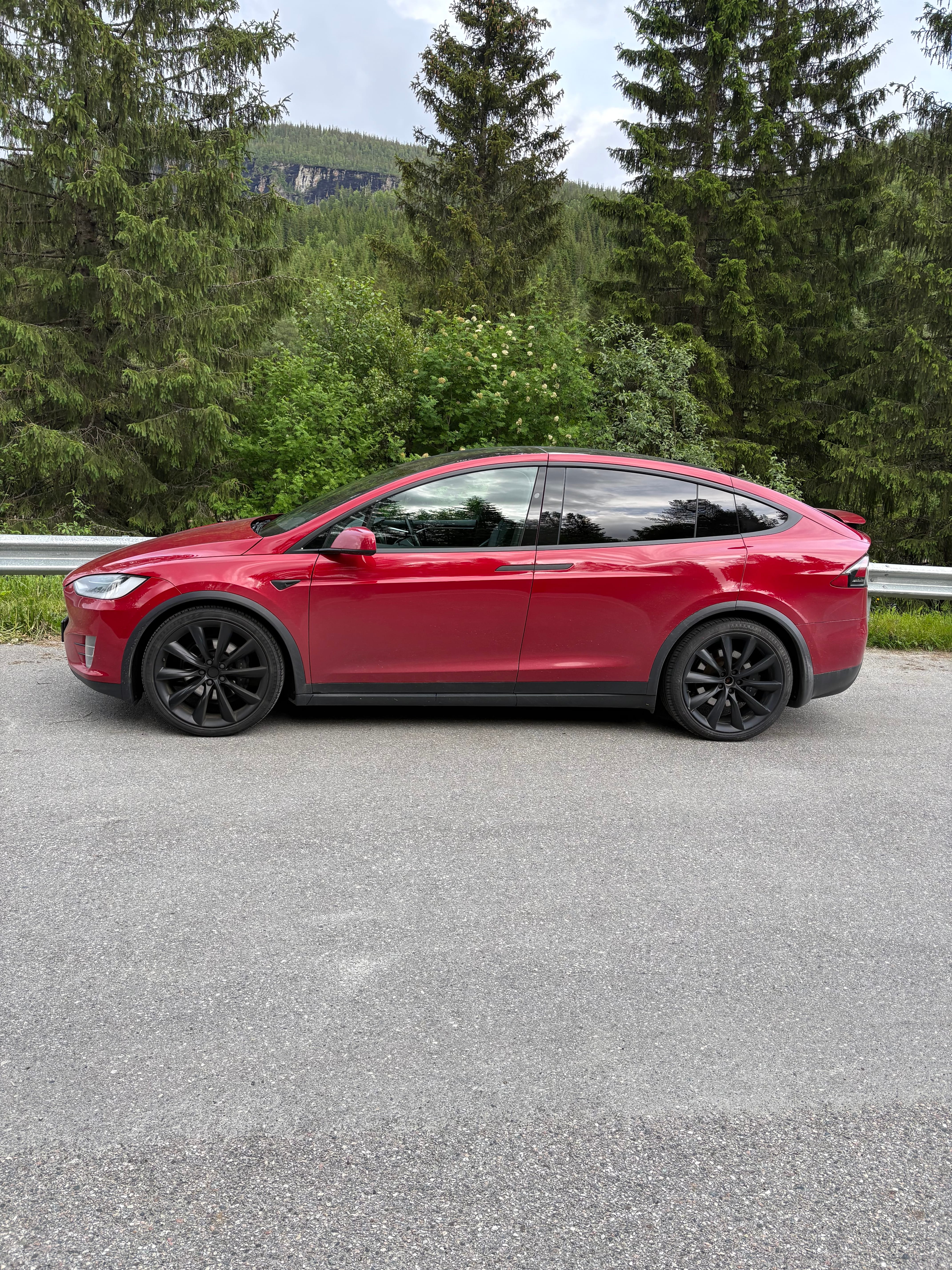 Tesla Model X 100D med Aircondition