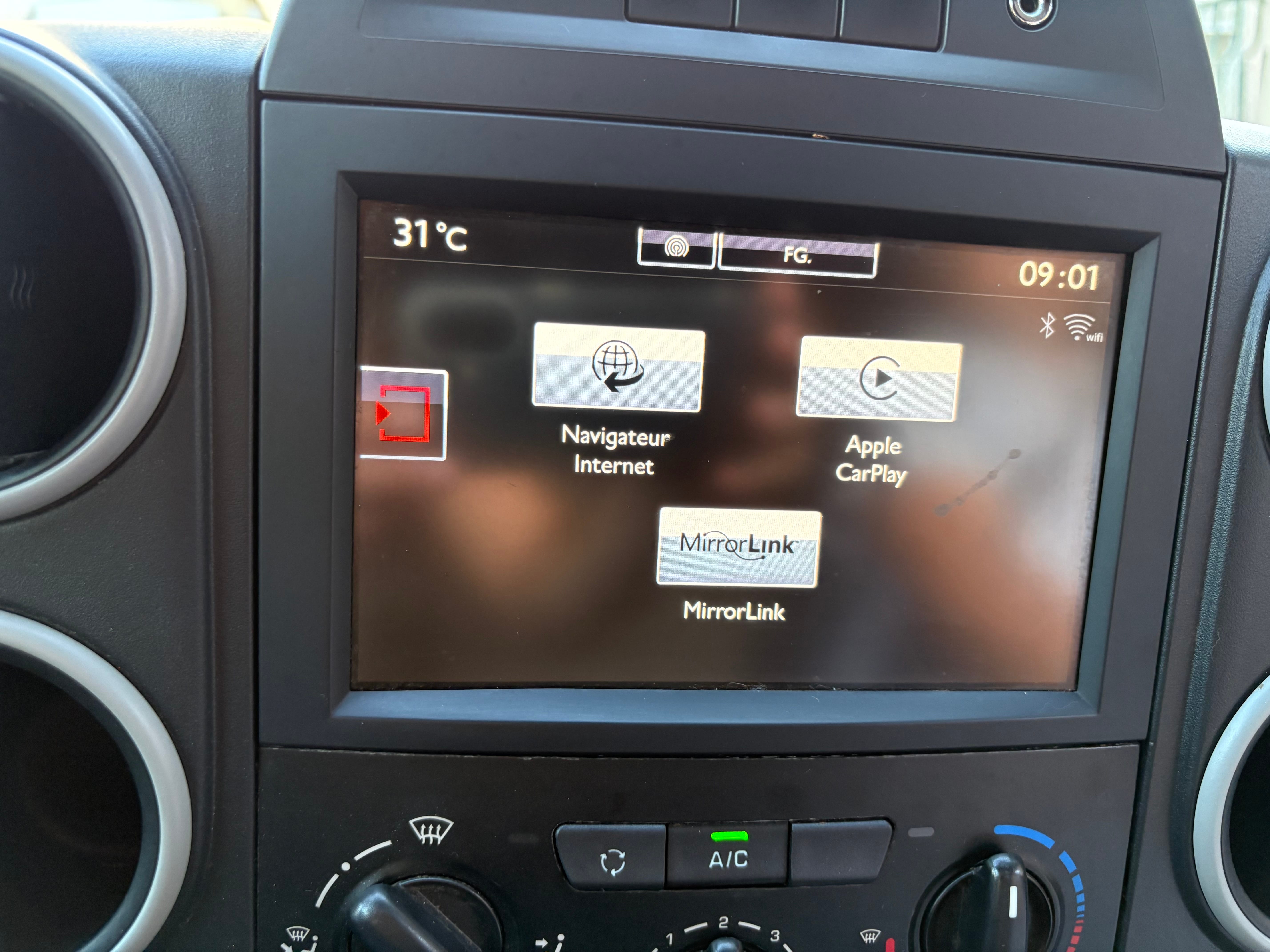Citroen Berlingo avec Android Auto