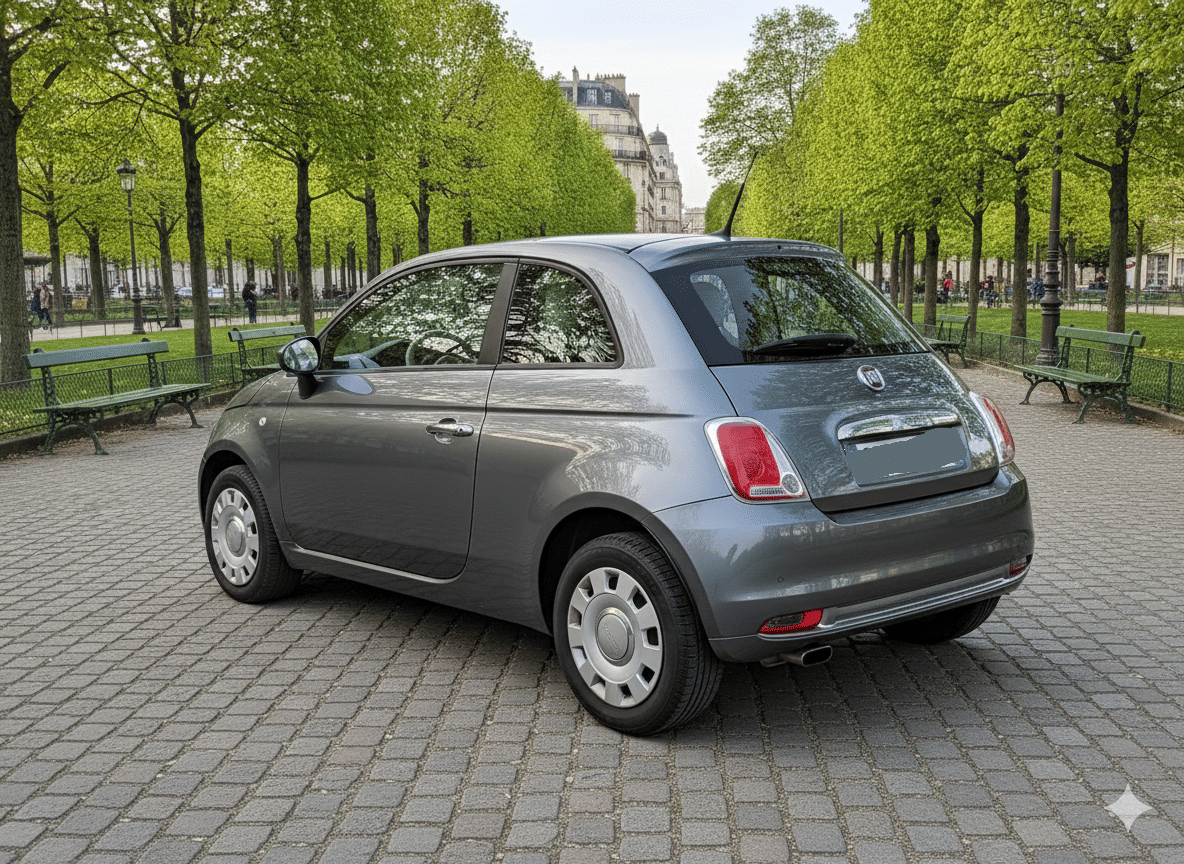 Fiat 500 Hybride avec Régulateur de vitesse