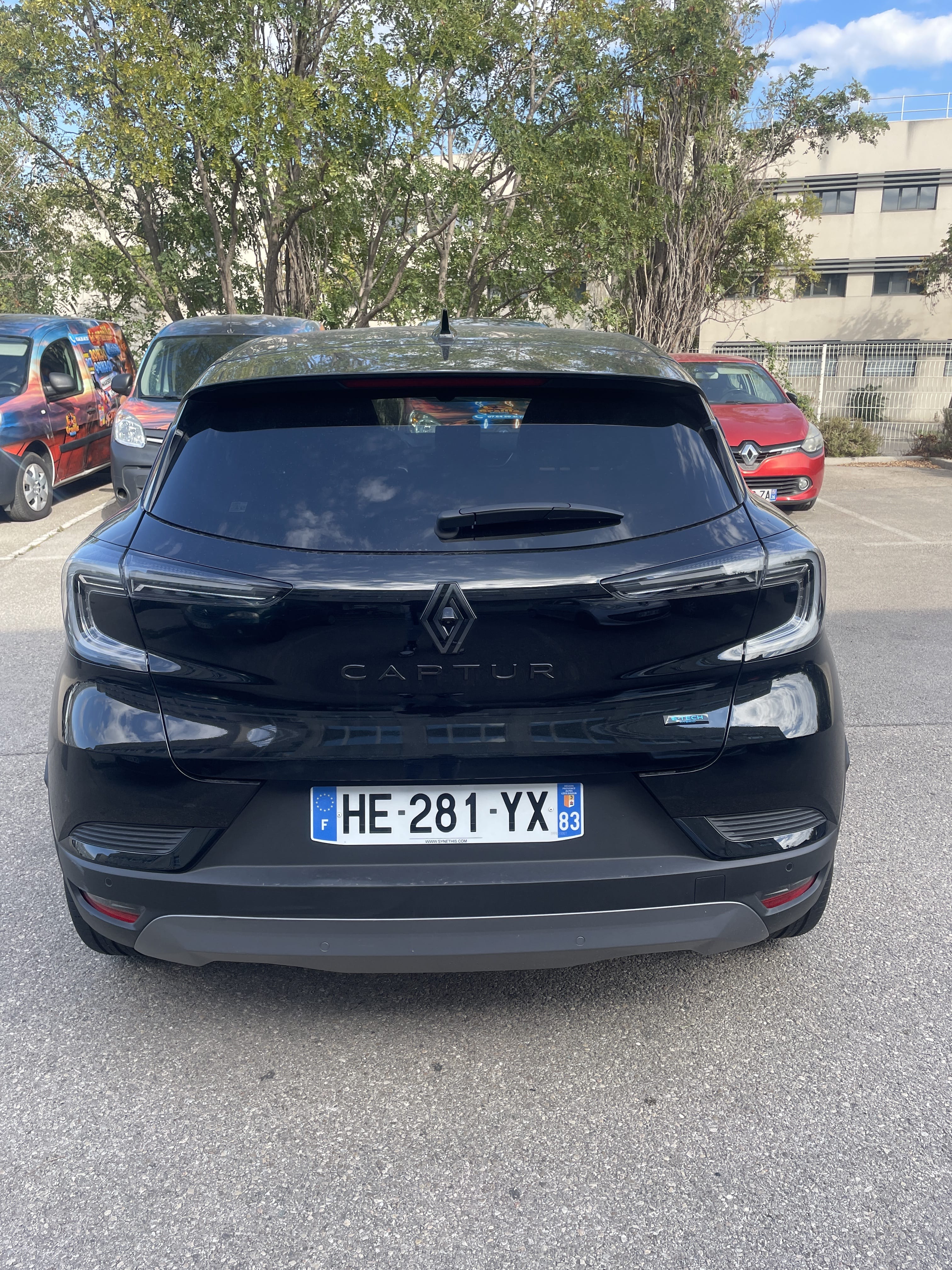 Renault Captur con Silla infantil
