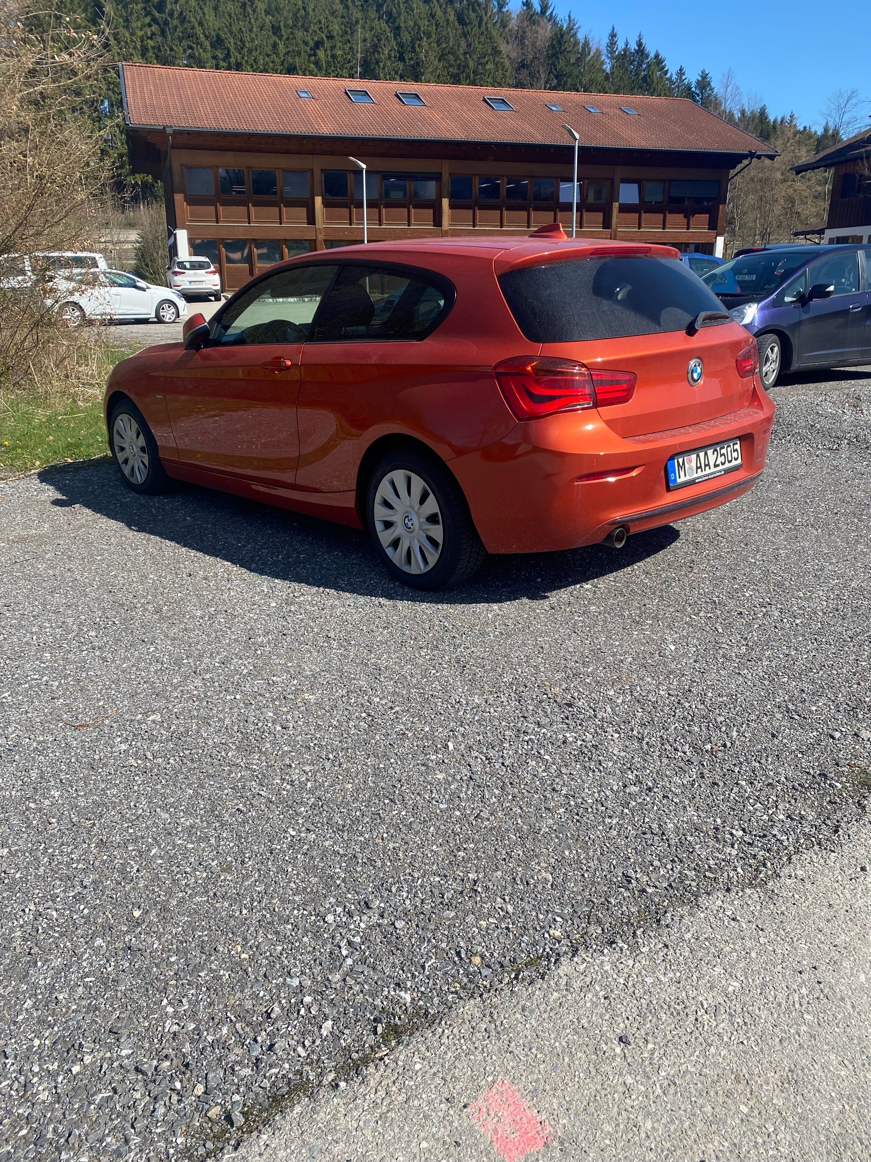 BMW 1er with GPS