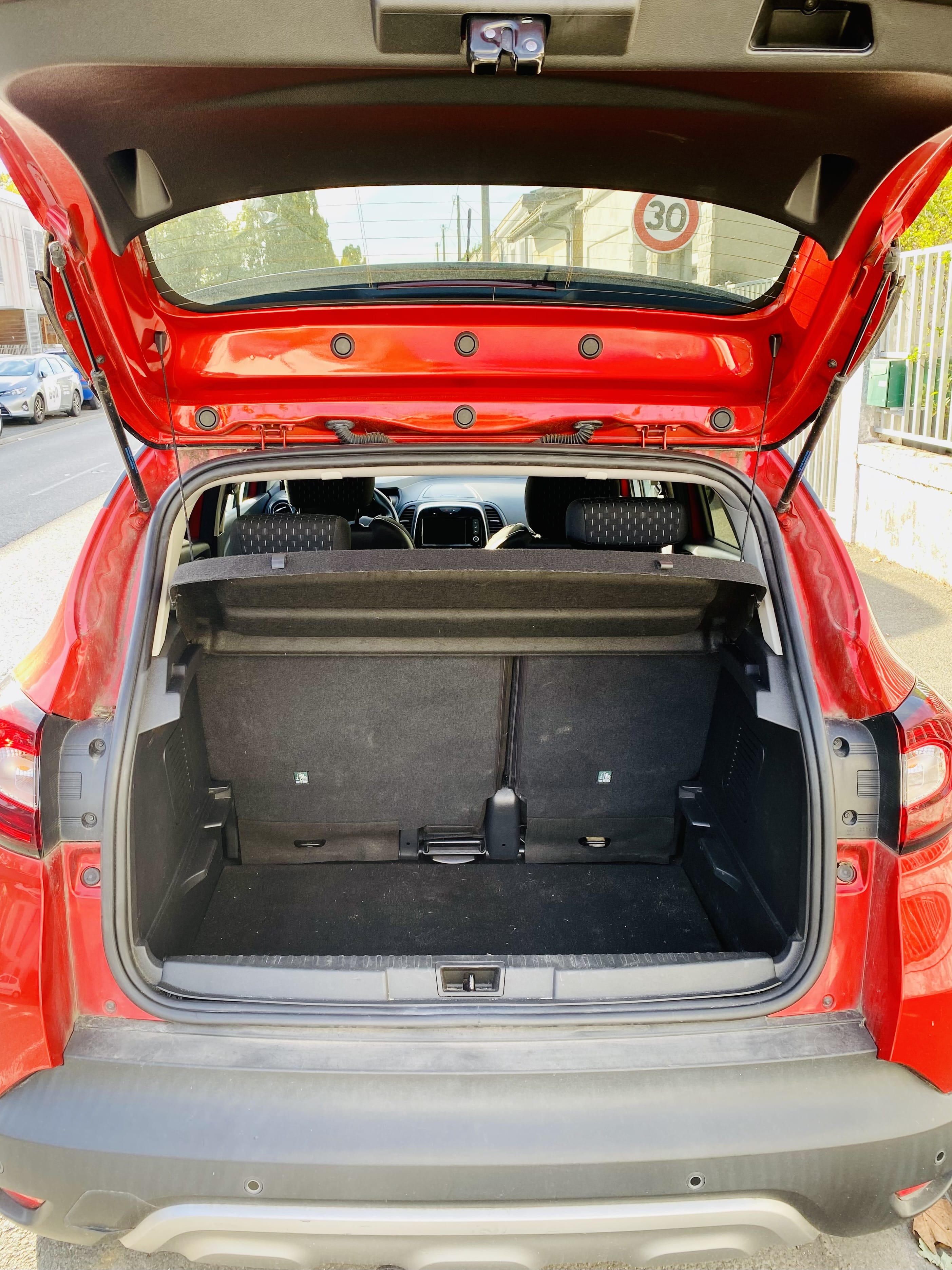 Renault Captur avec Siège bébé