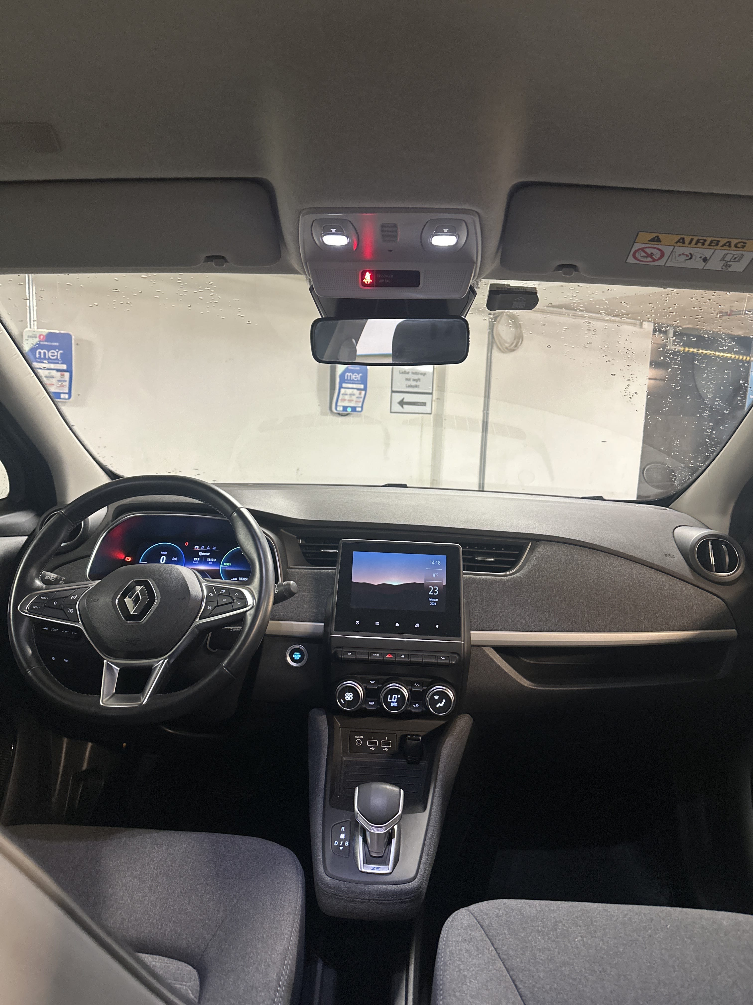 Renault ZOE med Cruisekontroll