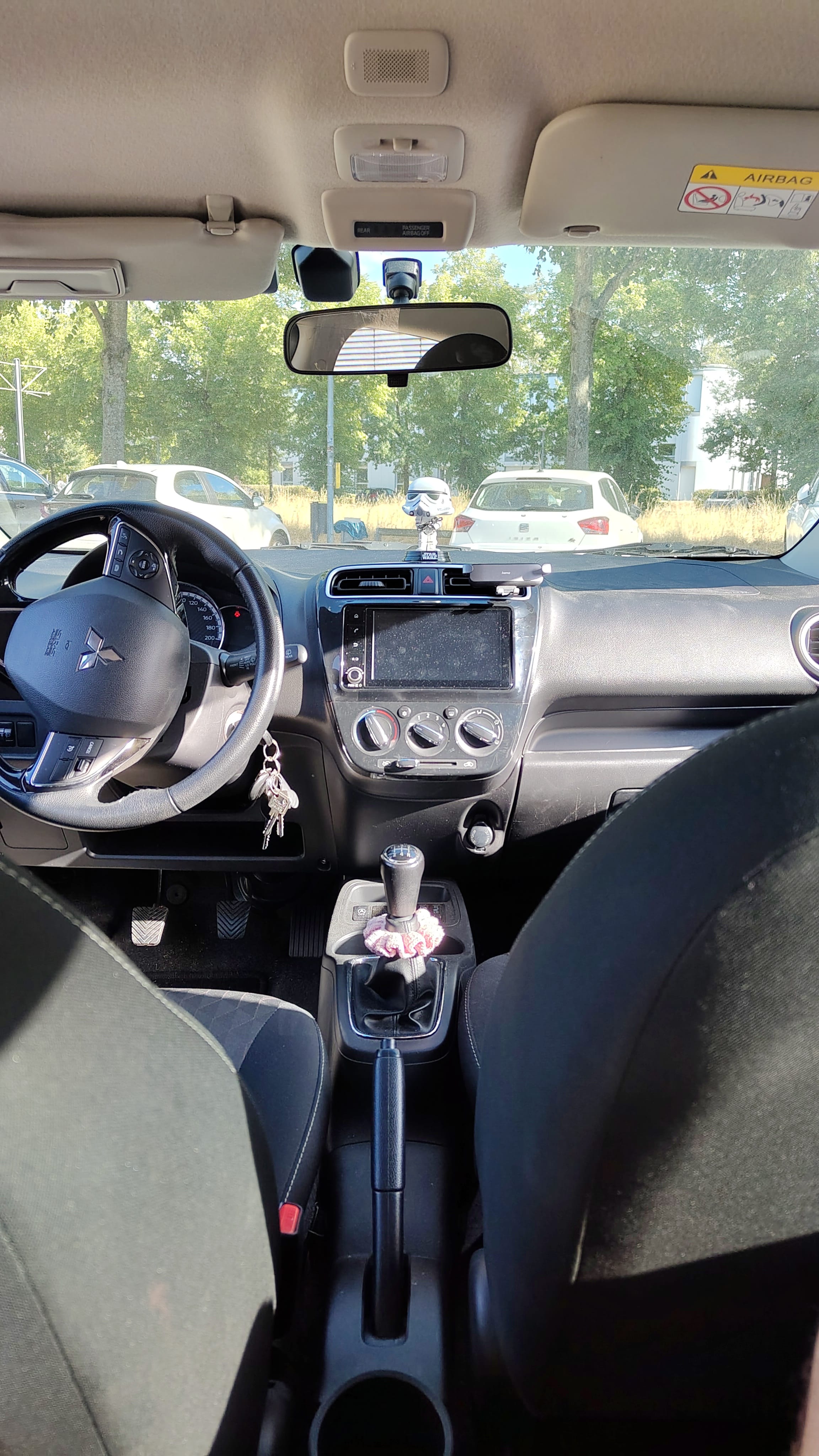 Mitsubishi Space Star mit Rückfahrkamera