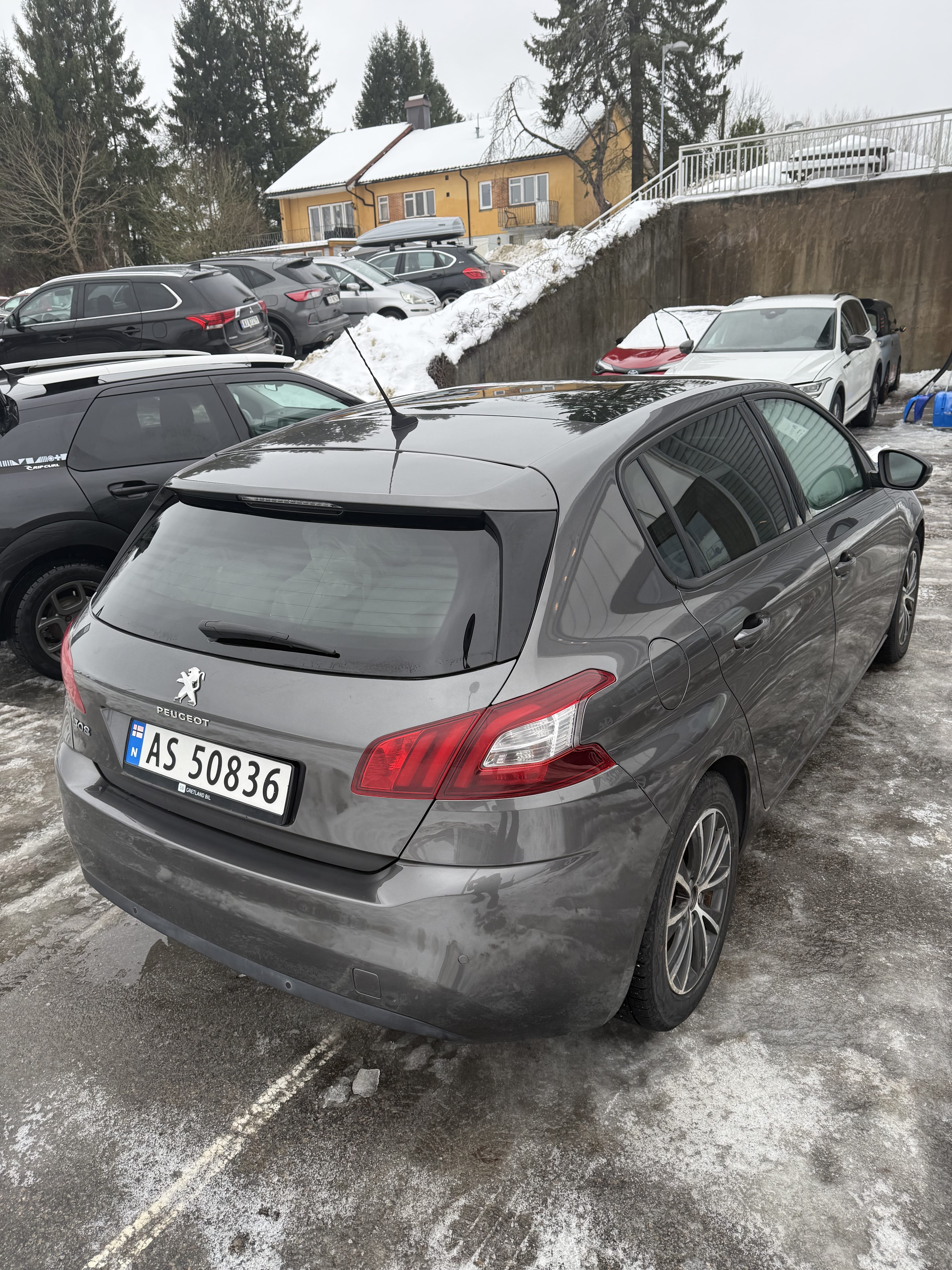 Peugeot 308 Komfortabel, drivstoffgjerrig og velholdt med Cruisekontroll
