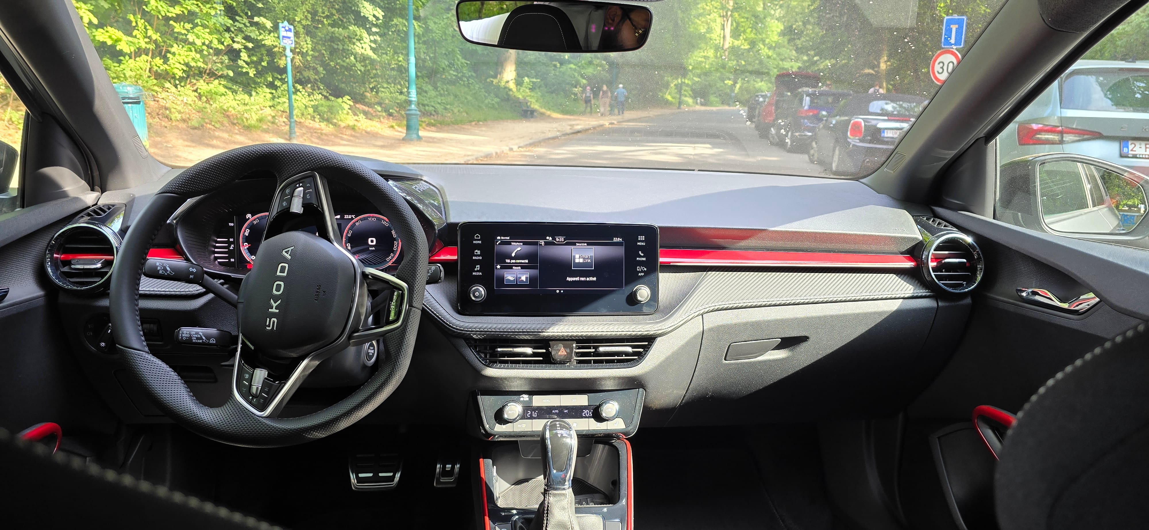 Skoda Fabia con GPS