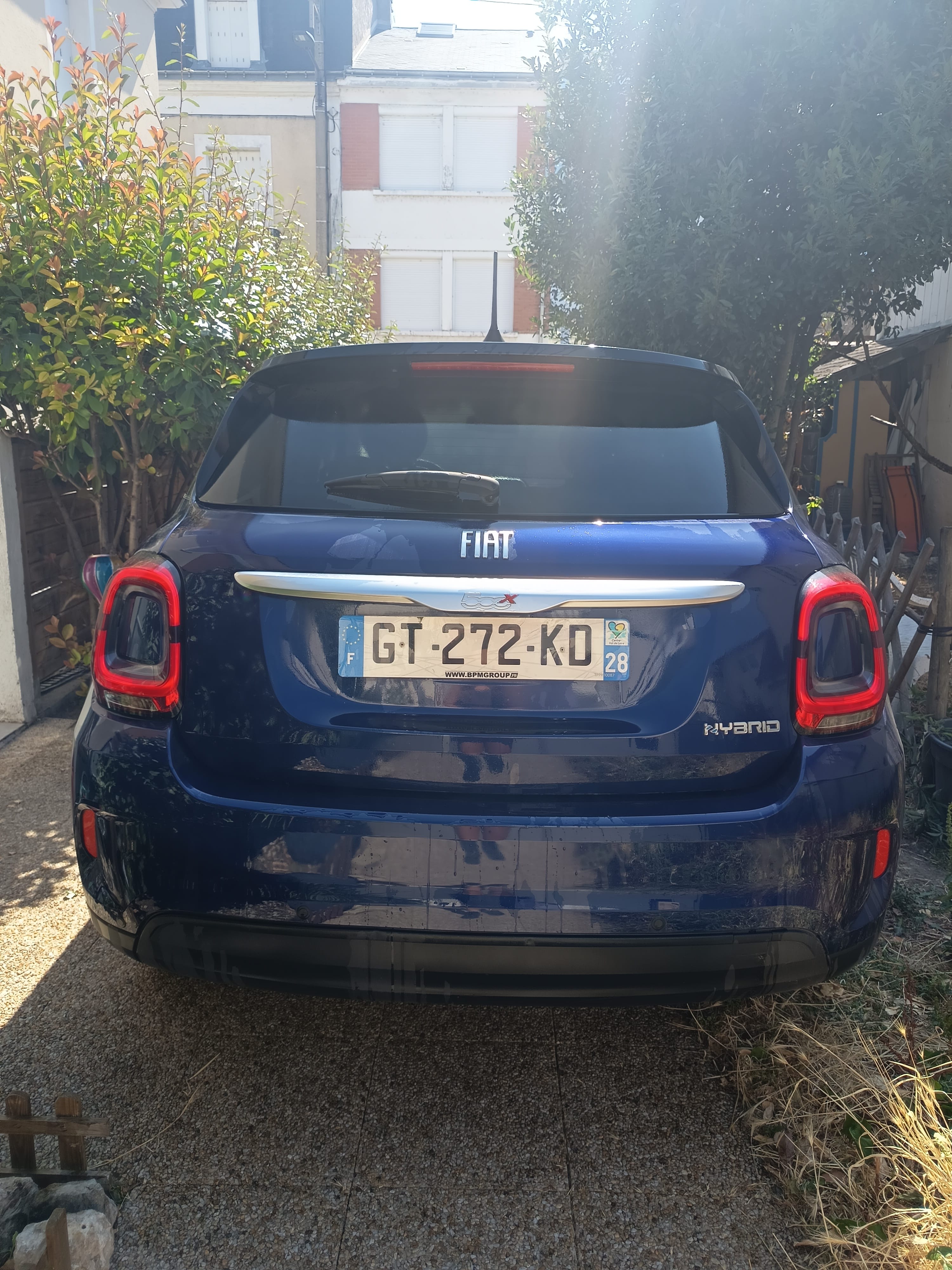 Fiat 500 X avec Caméra de recul