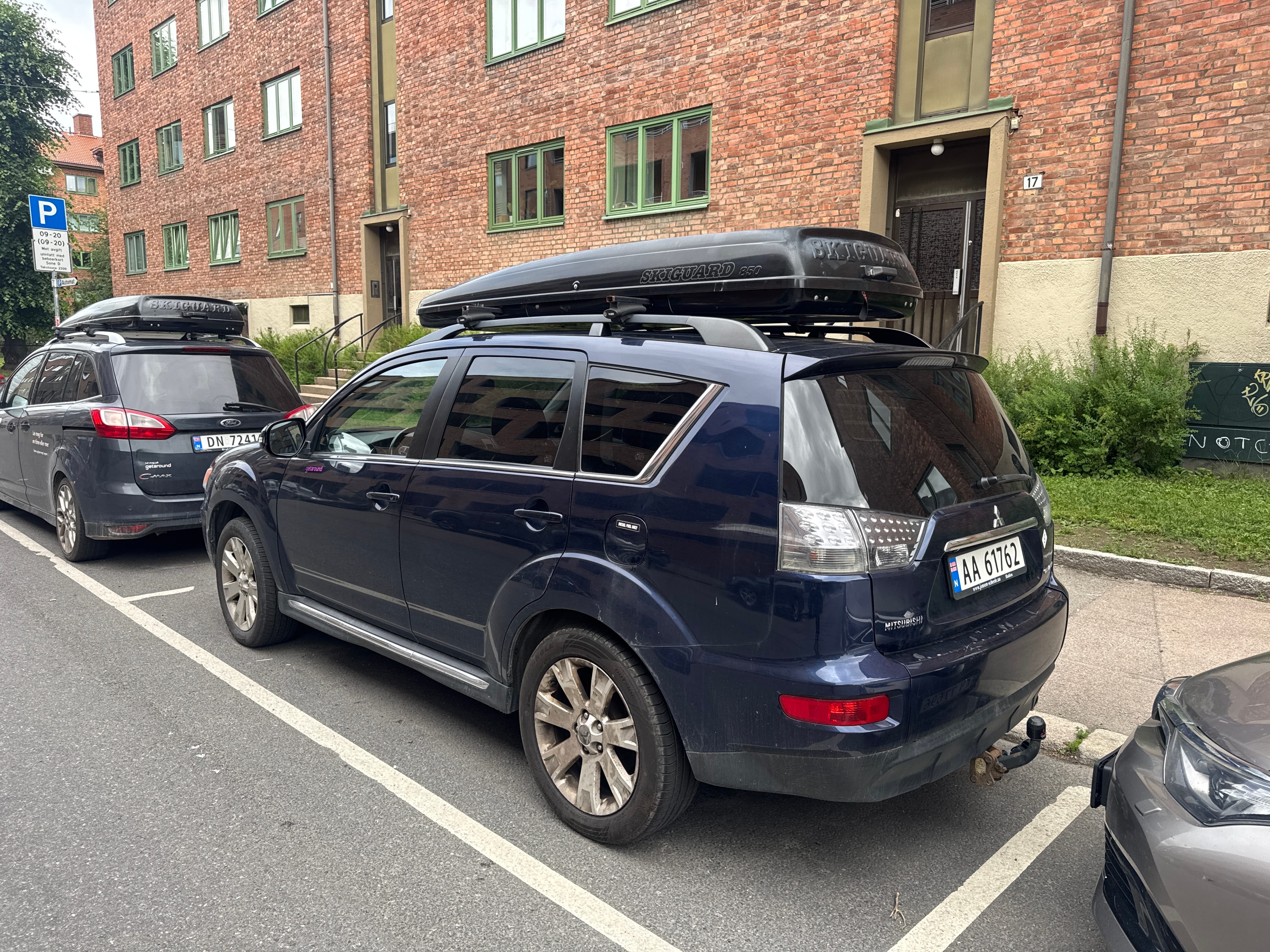 Mitsubishi Outlander mit Navigationsgerät