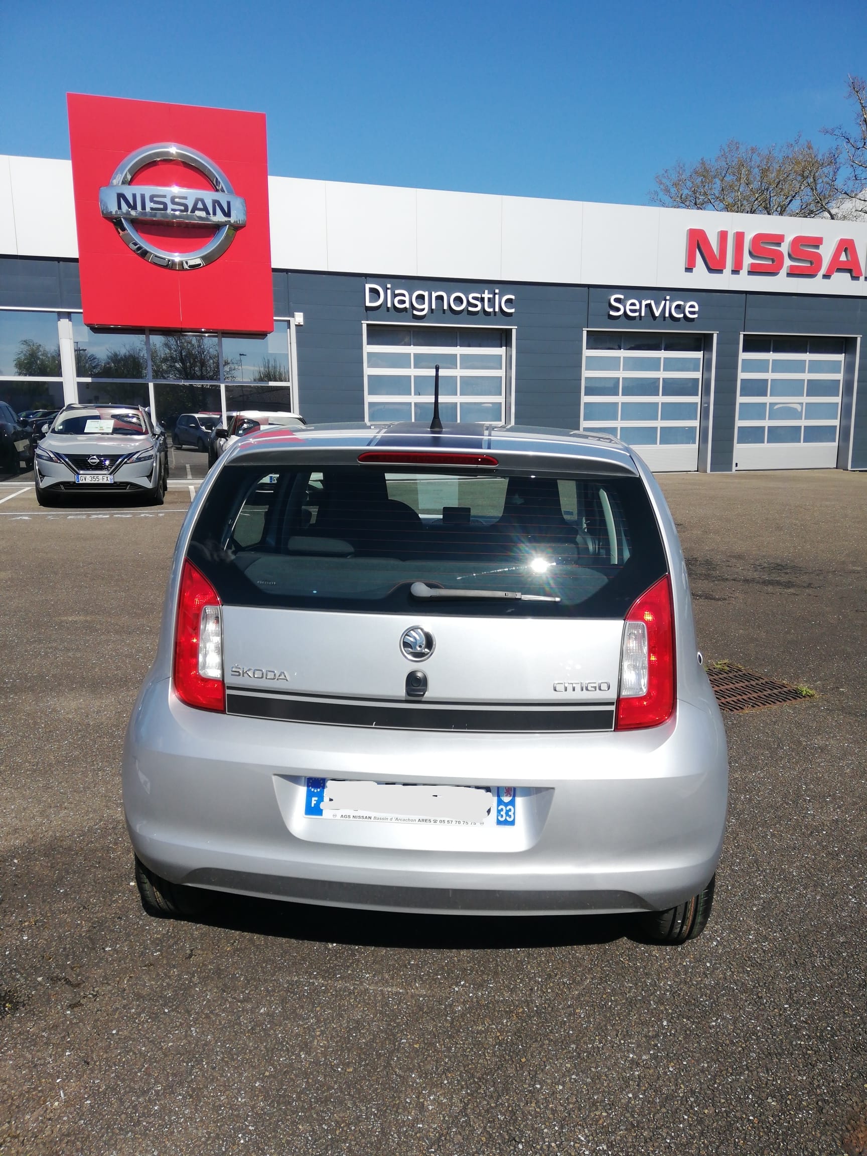 Skoda Citigo Essence SP 95 avec GPS