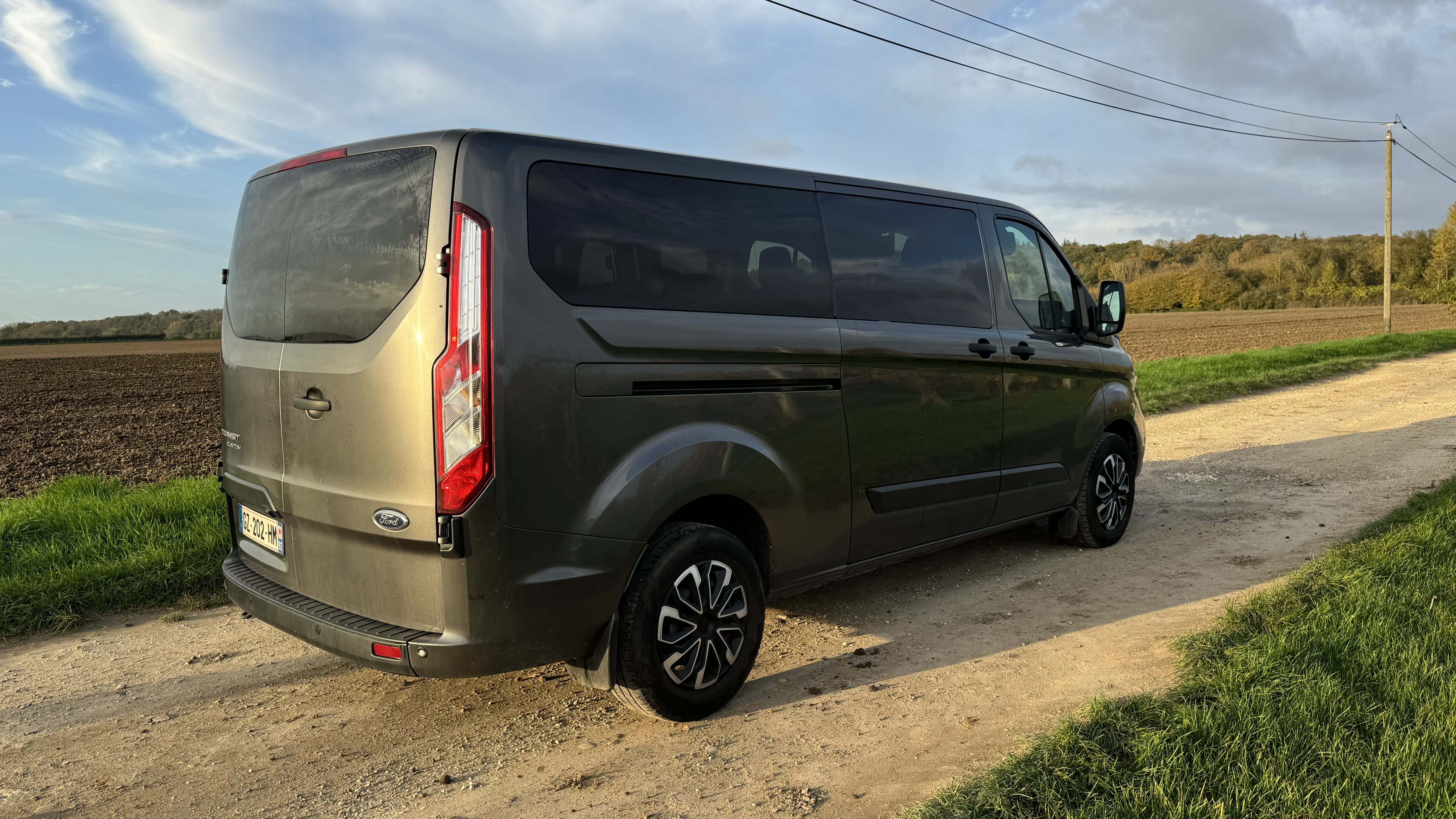 Ford Transit Custom Kombi 9 places avec Régulateur de vitesse