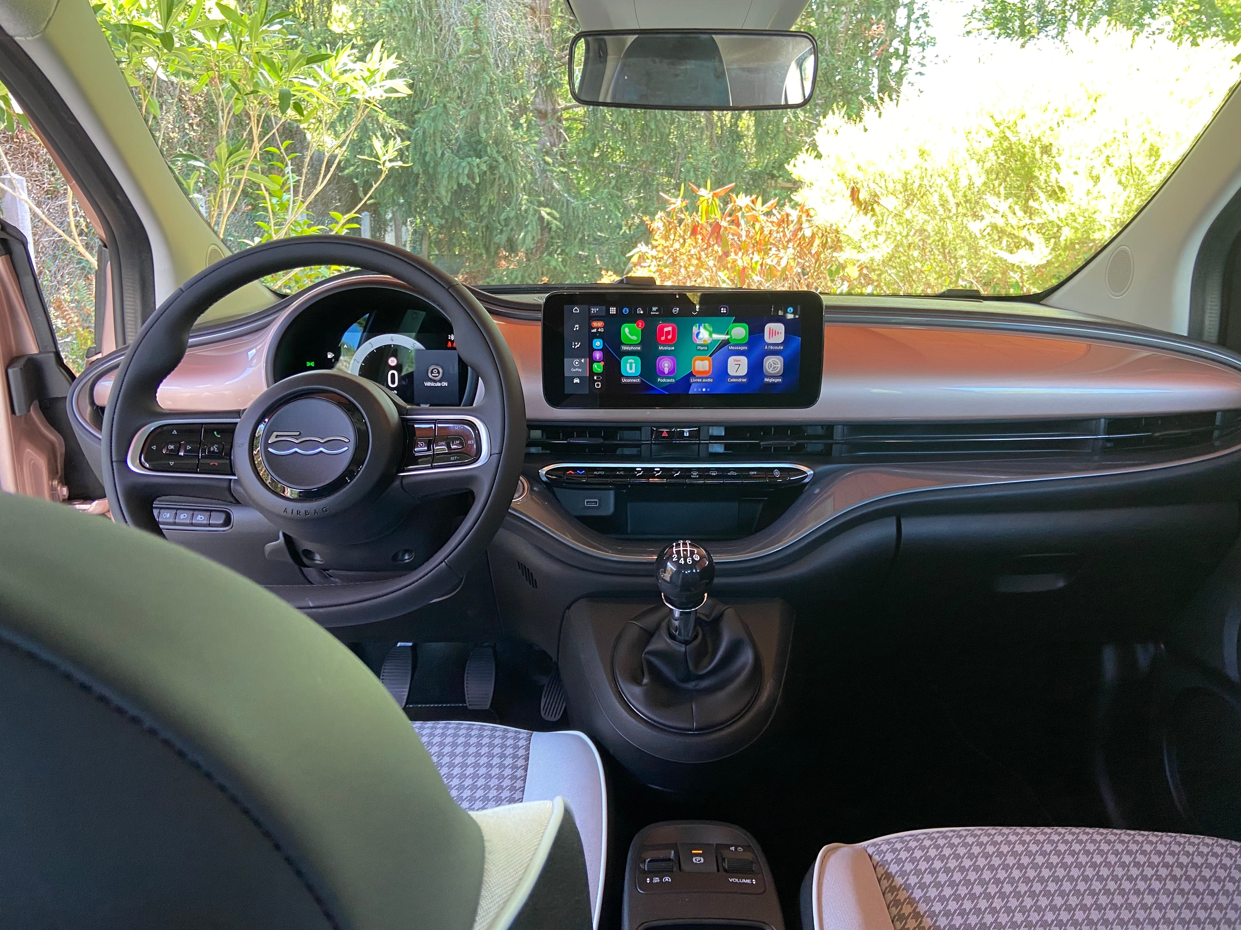 Fiat 500 Hybride Torino avec Audio Bluetooth