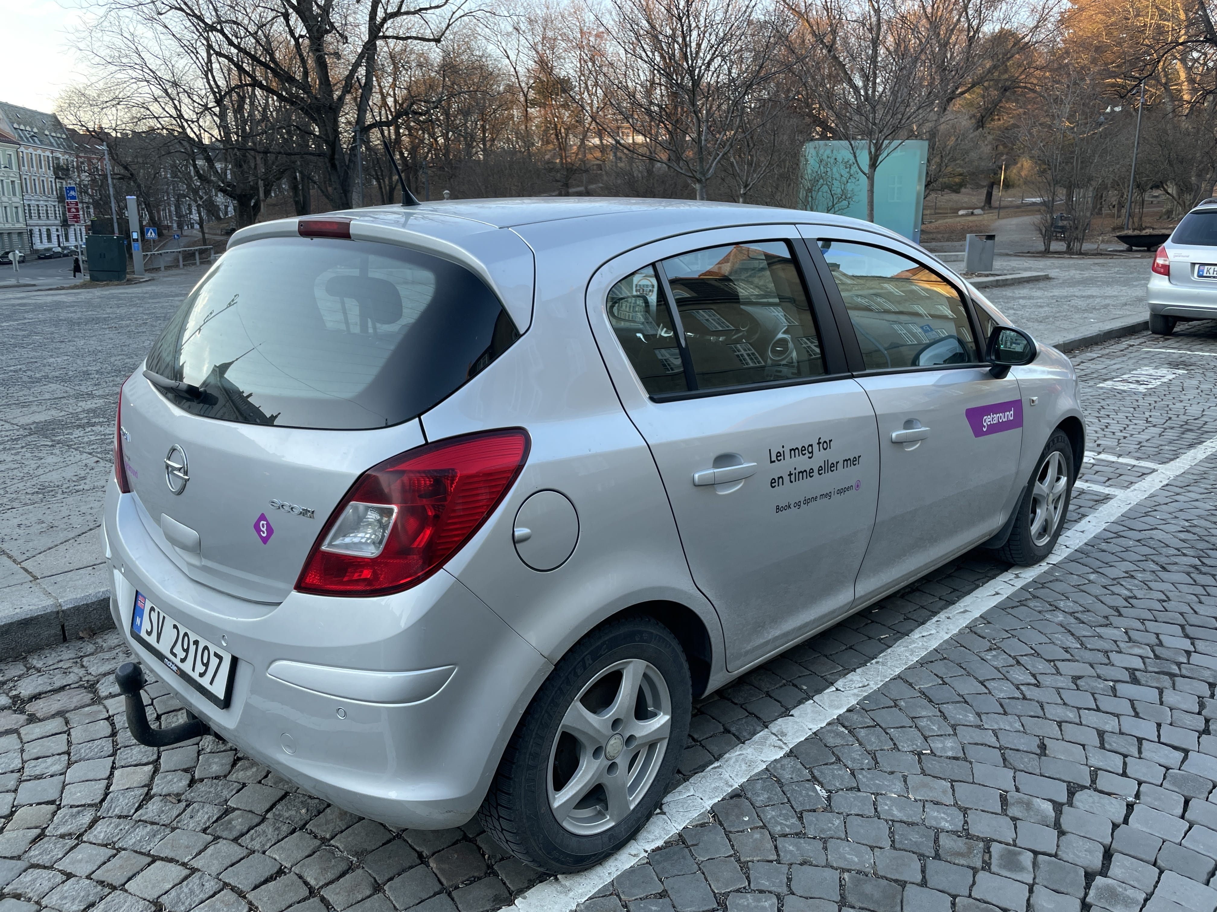 Opel Corsa med Tilhengerfeste