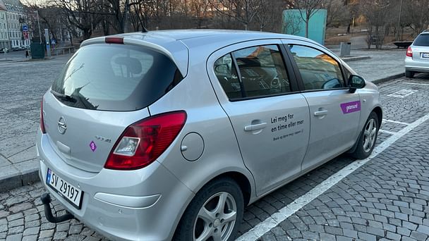 Opel Corsa med Vinterdekk