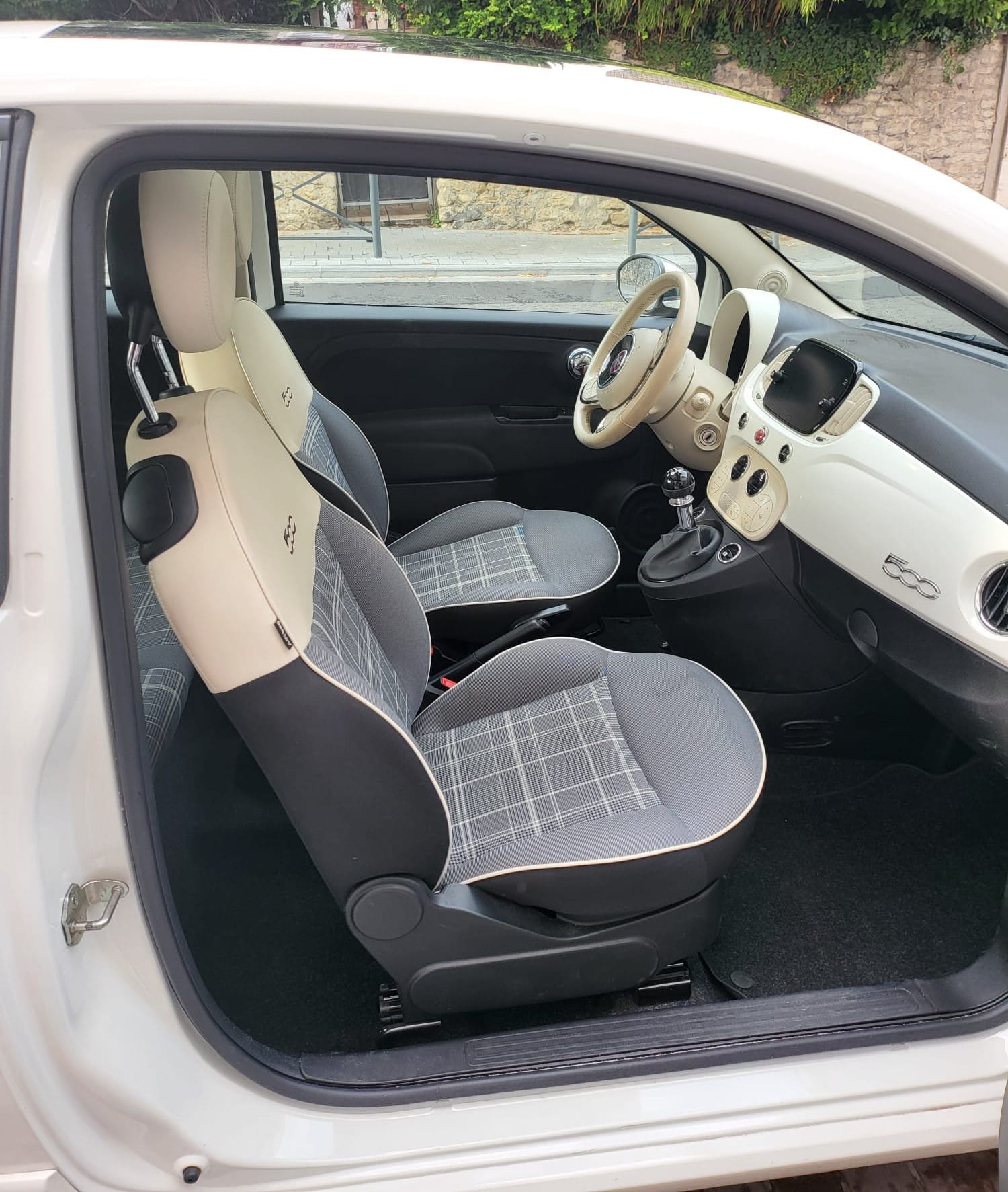 Fiat 500 met Audio- / iPod-ingang
