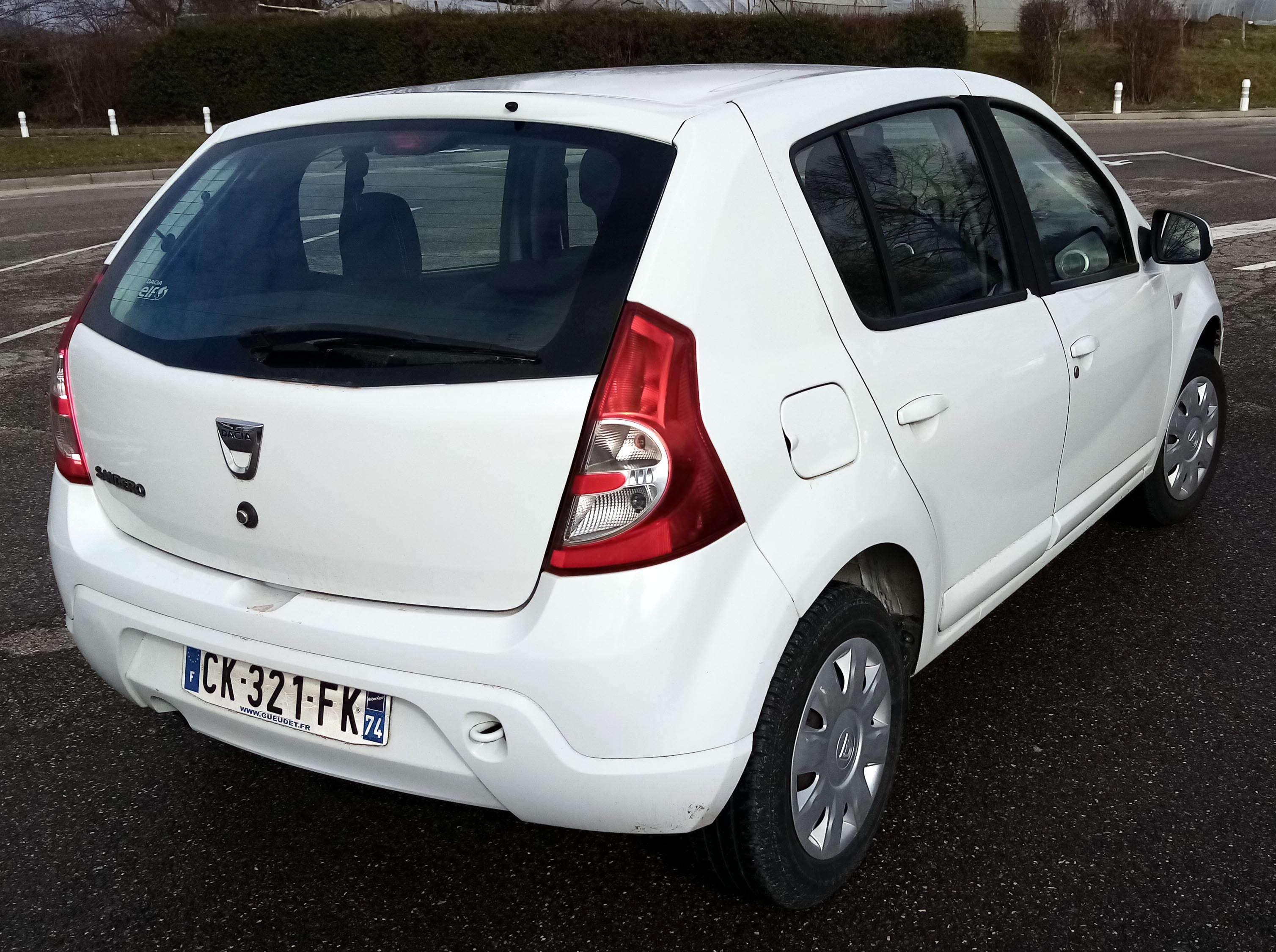 Dacia Sandero Bi carburation avec GPS