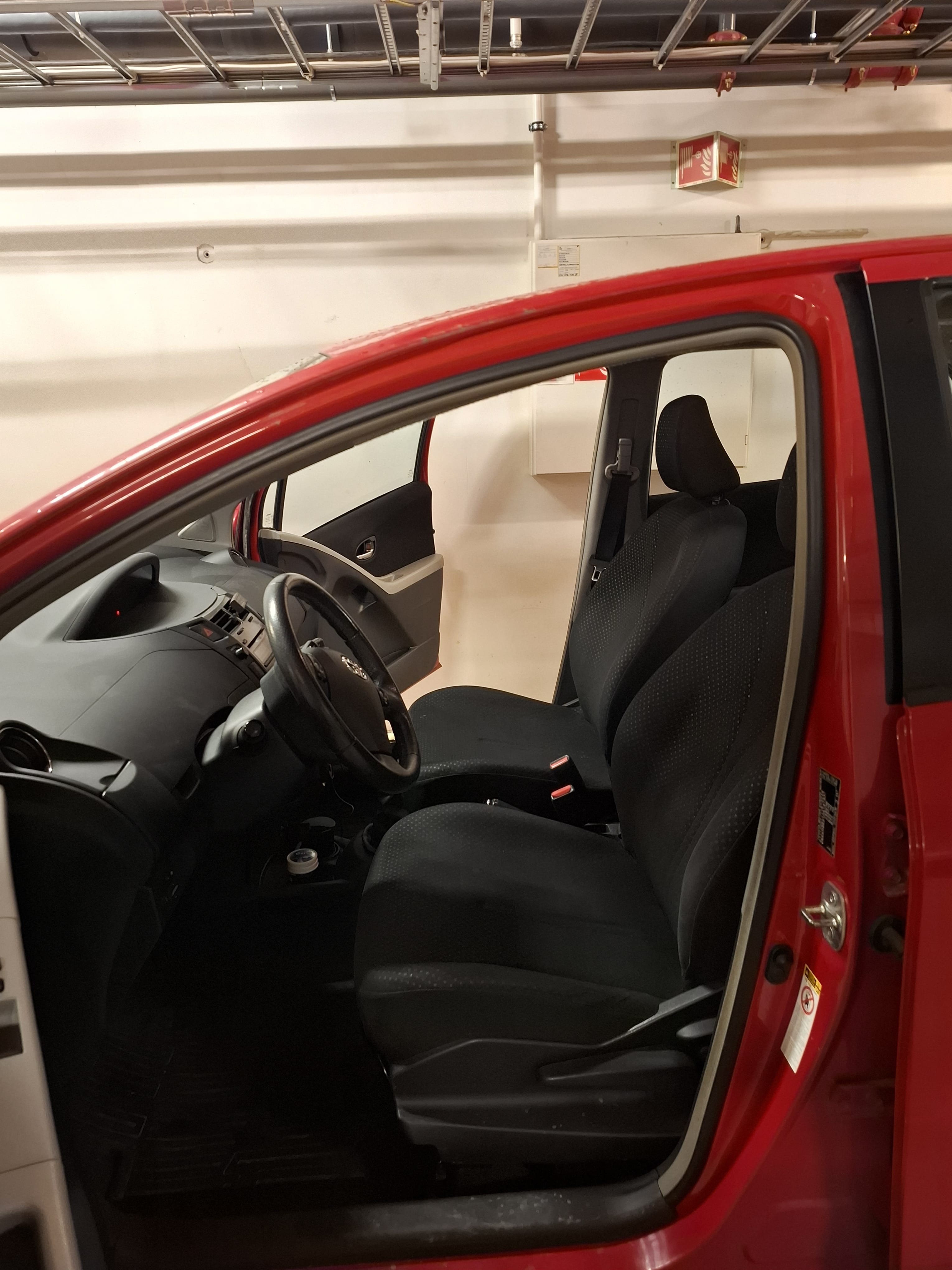 Toyota Yaris with USB charging ports