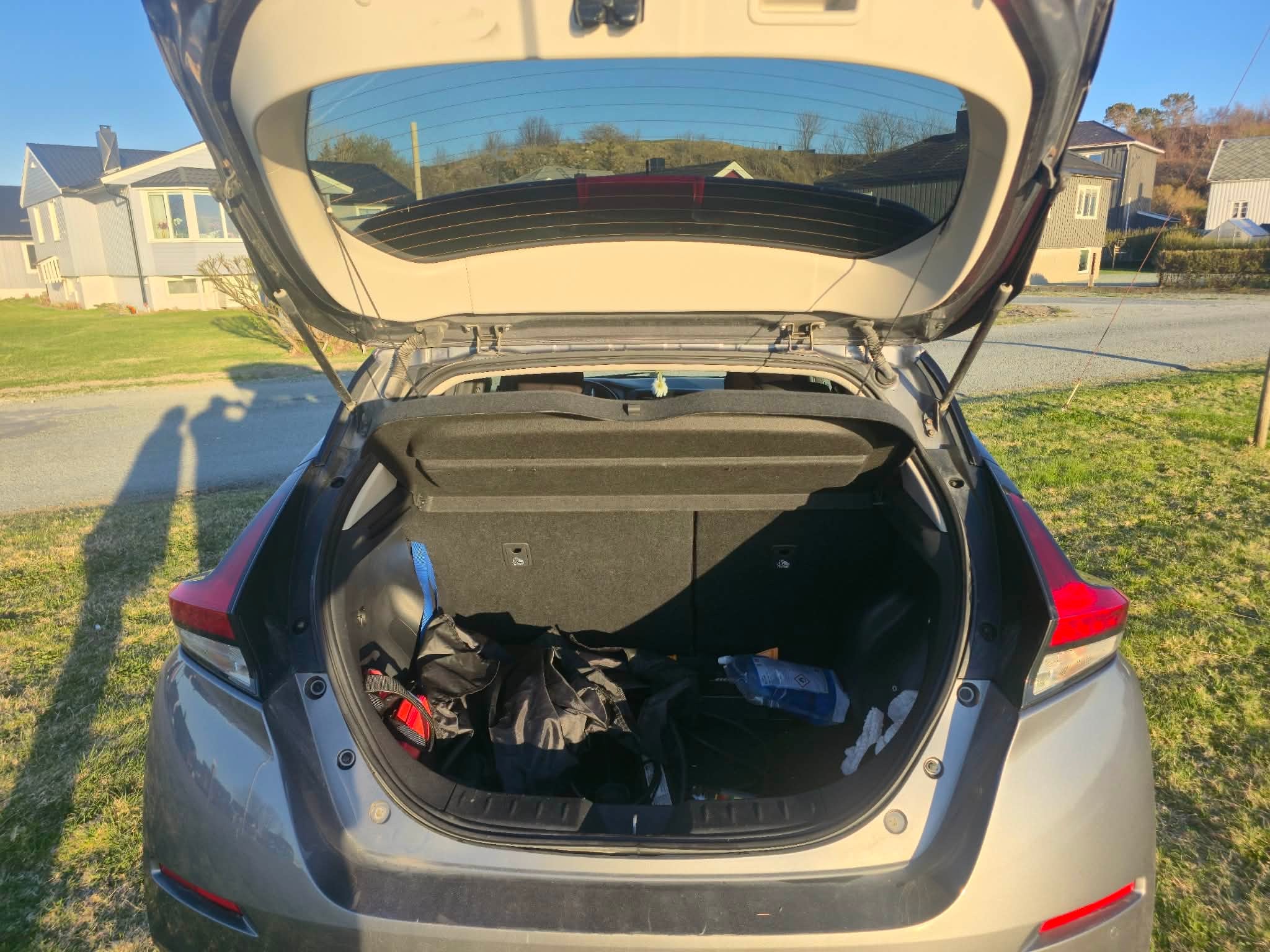 Nissan Leaf med GPS