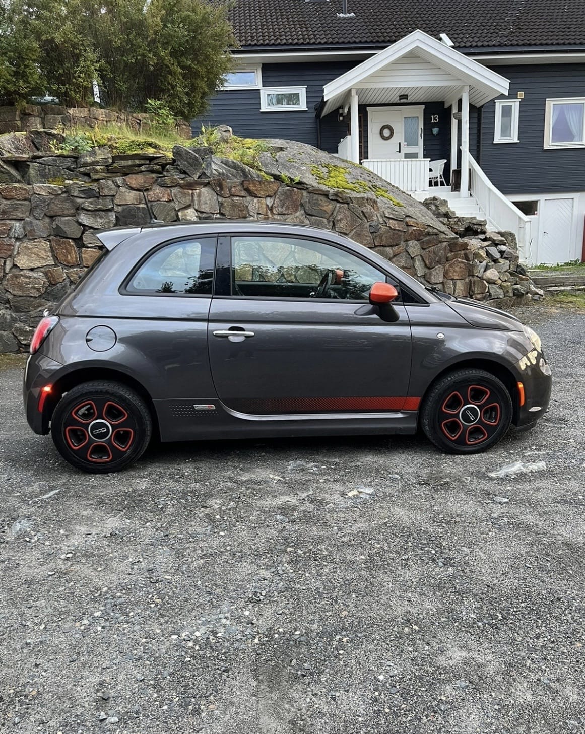 Fiat 500e med Aircondition