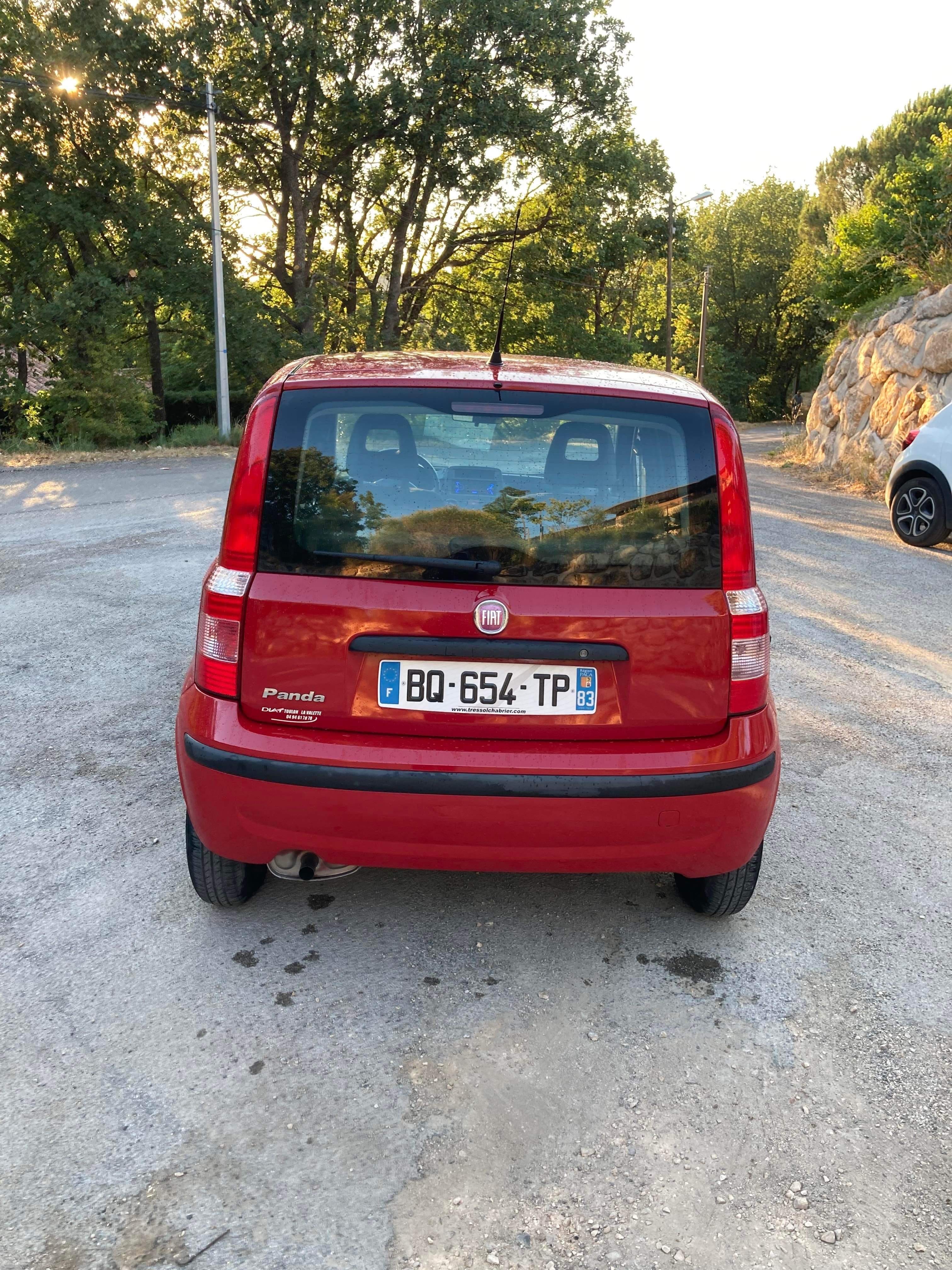 Fiat Panda avec Siège bébé