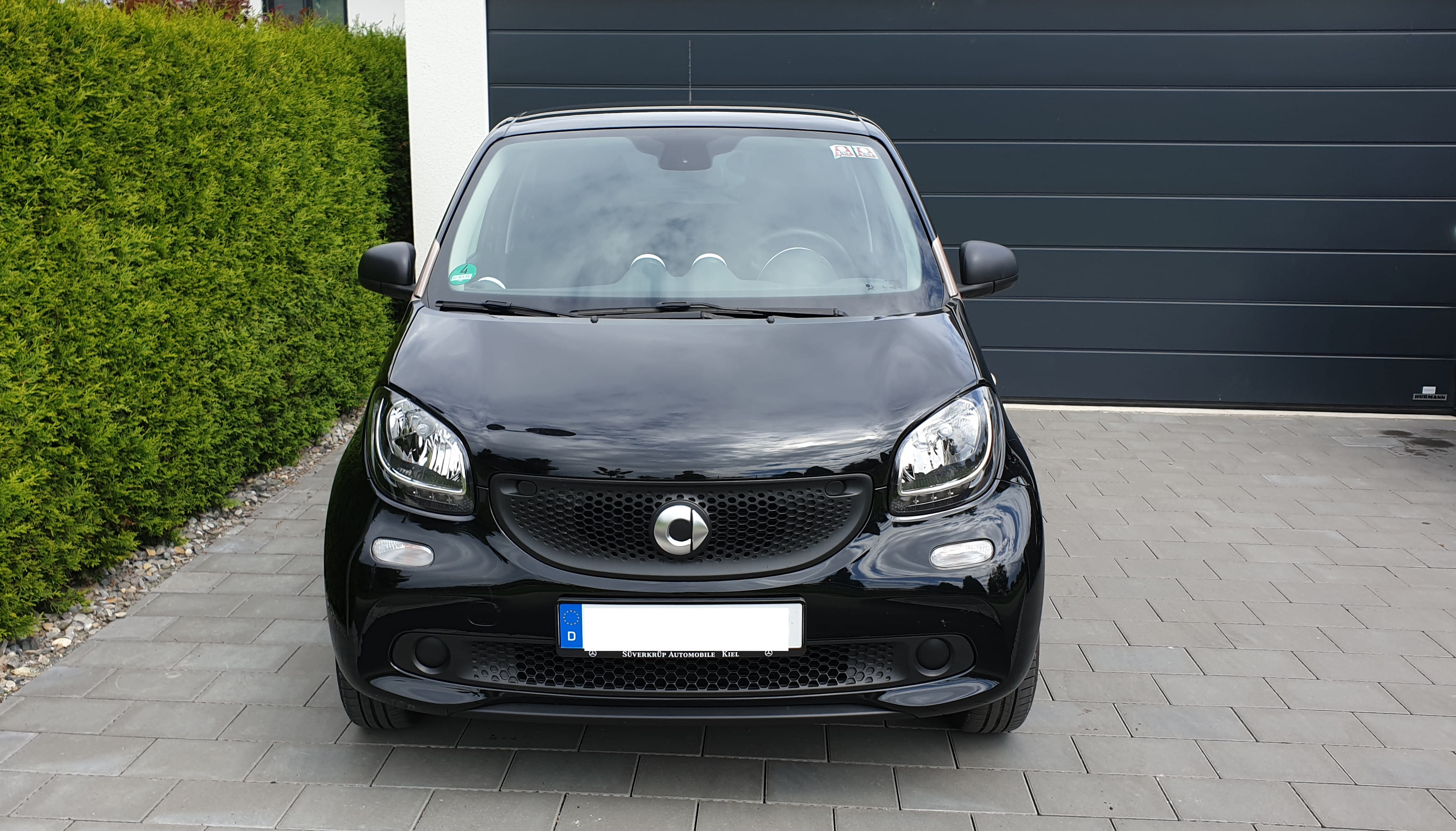 Smart Forfour mit Winterreifen