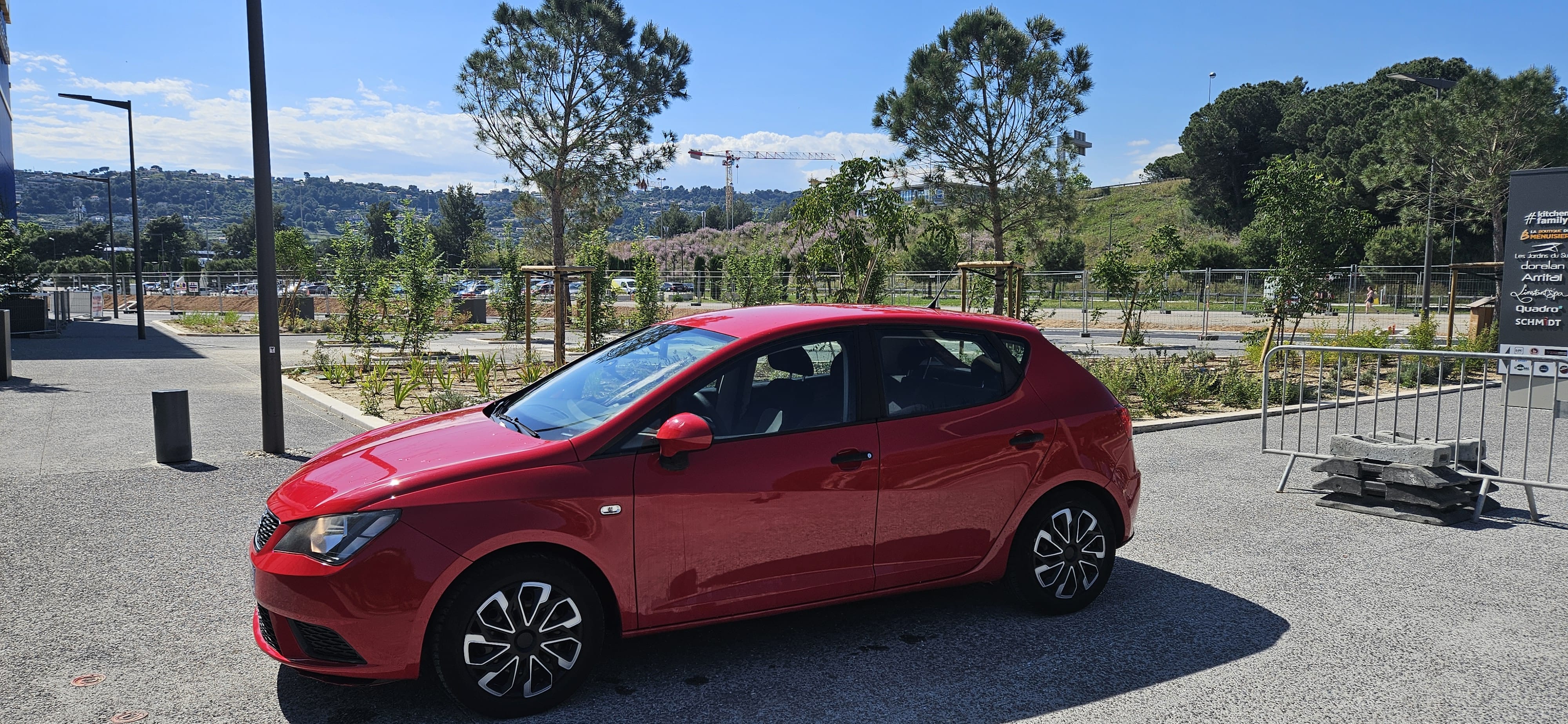 Seat Ibiza with Air conditioning
