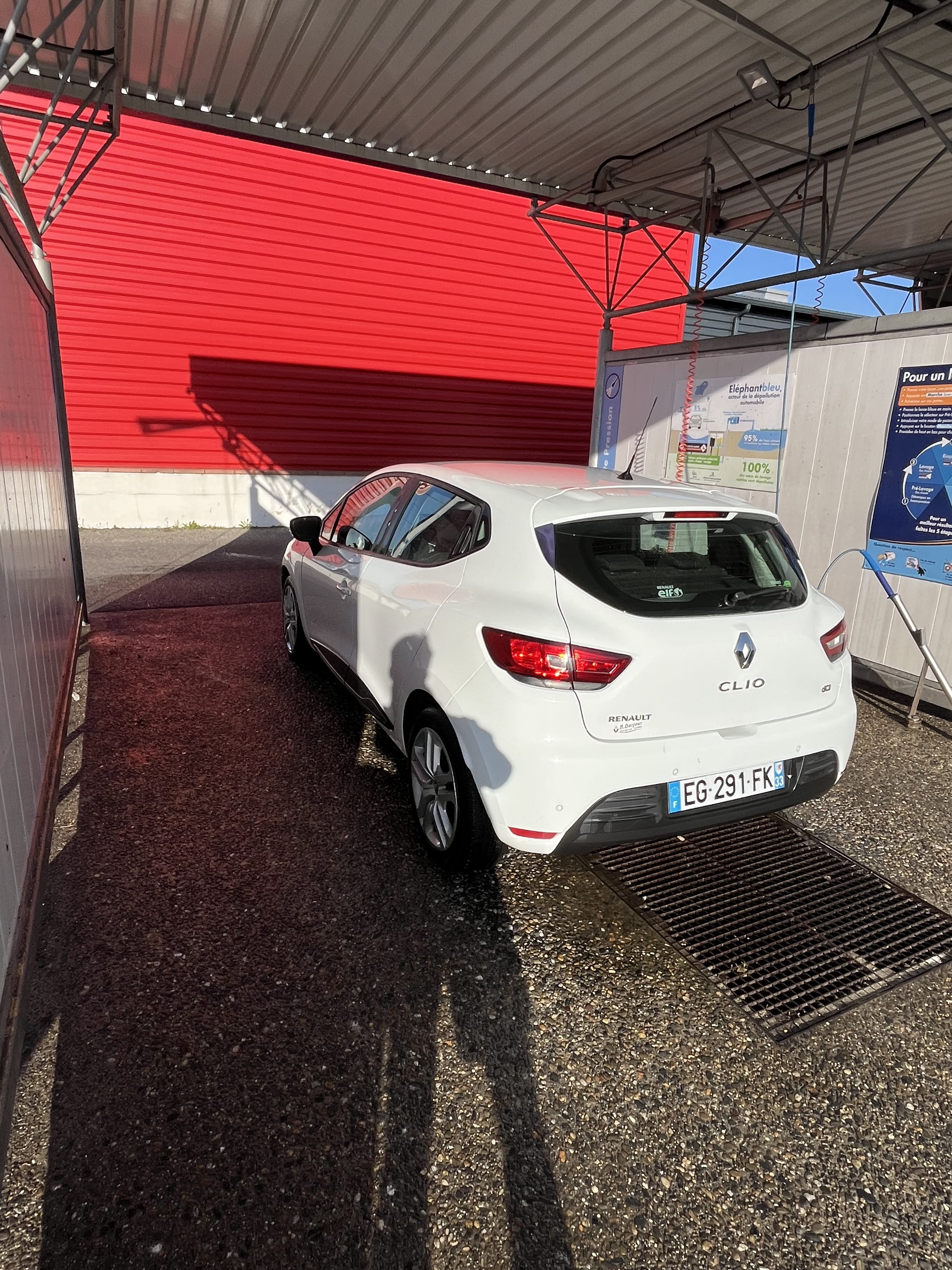 Renault Clio avec GPS