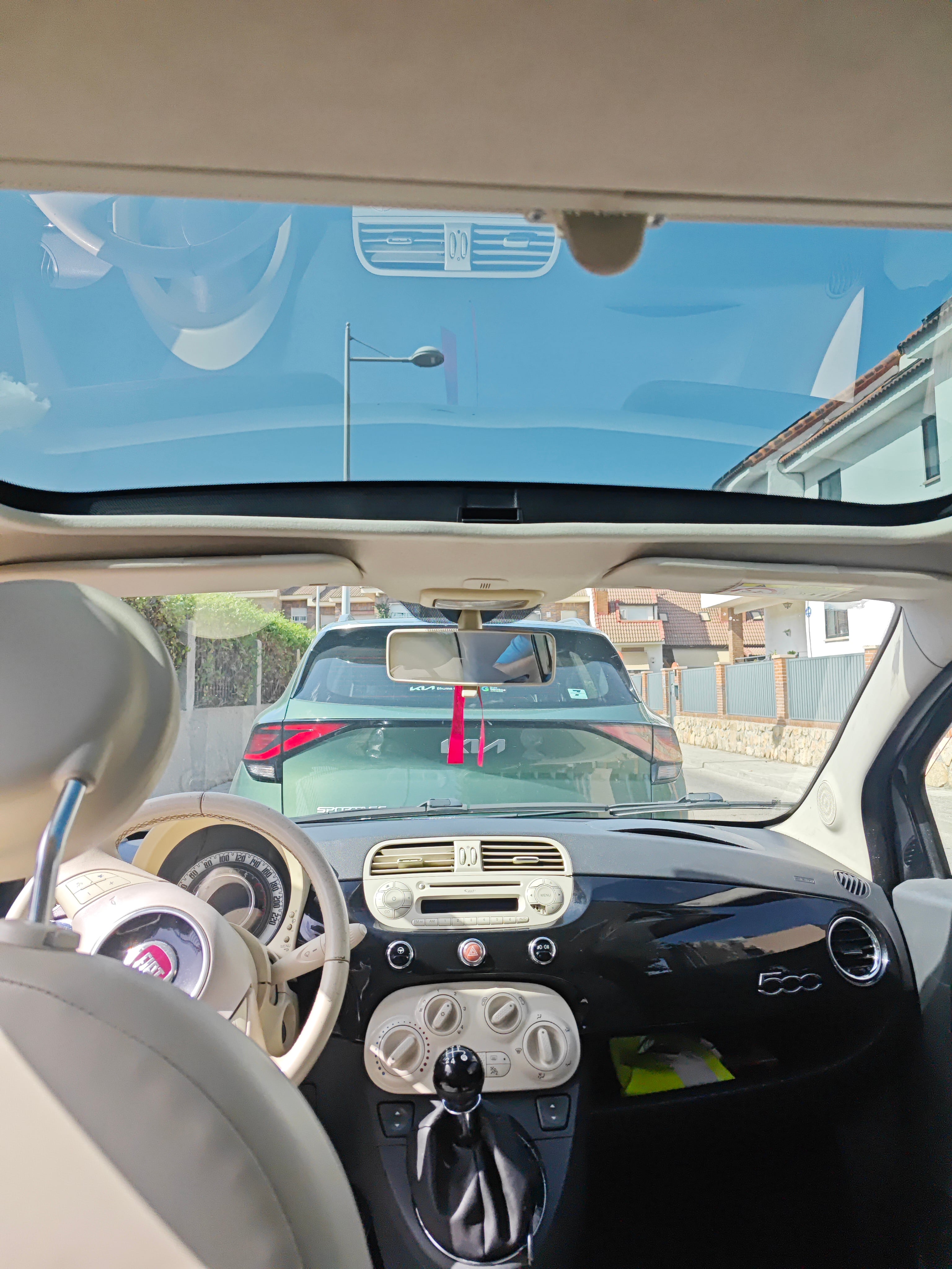 Fiat 500 Pop with Car radio