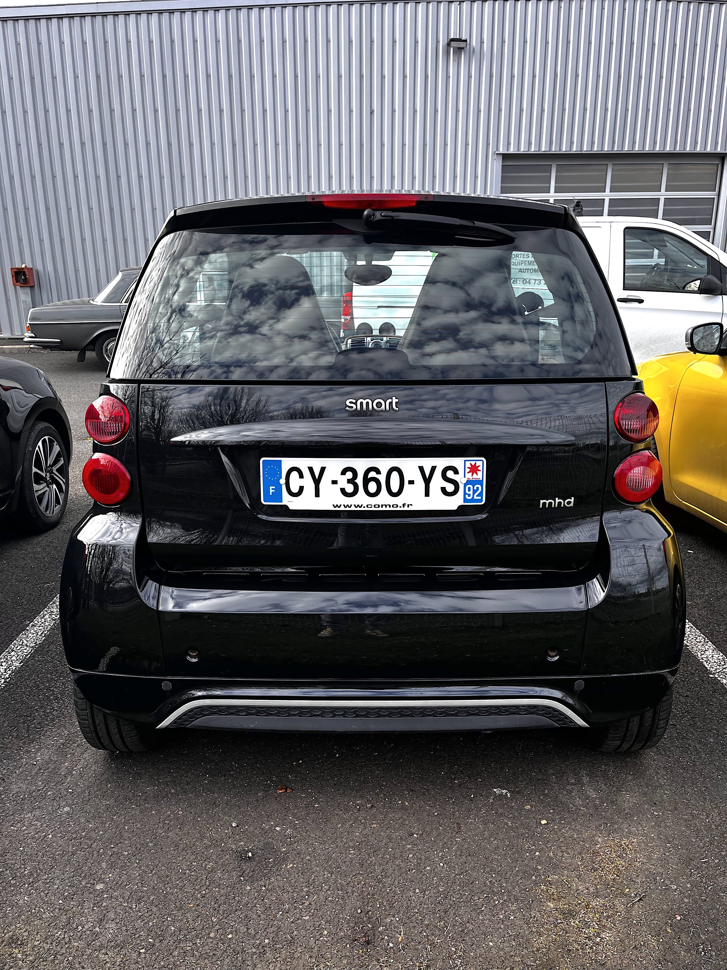 Smart Fortwo Passion avec Régulateur de vitesse