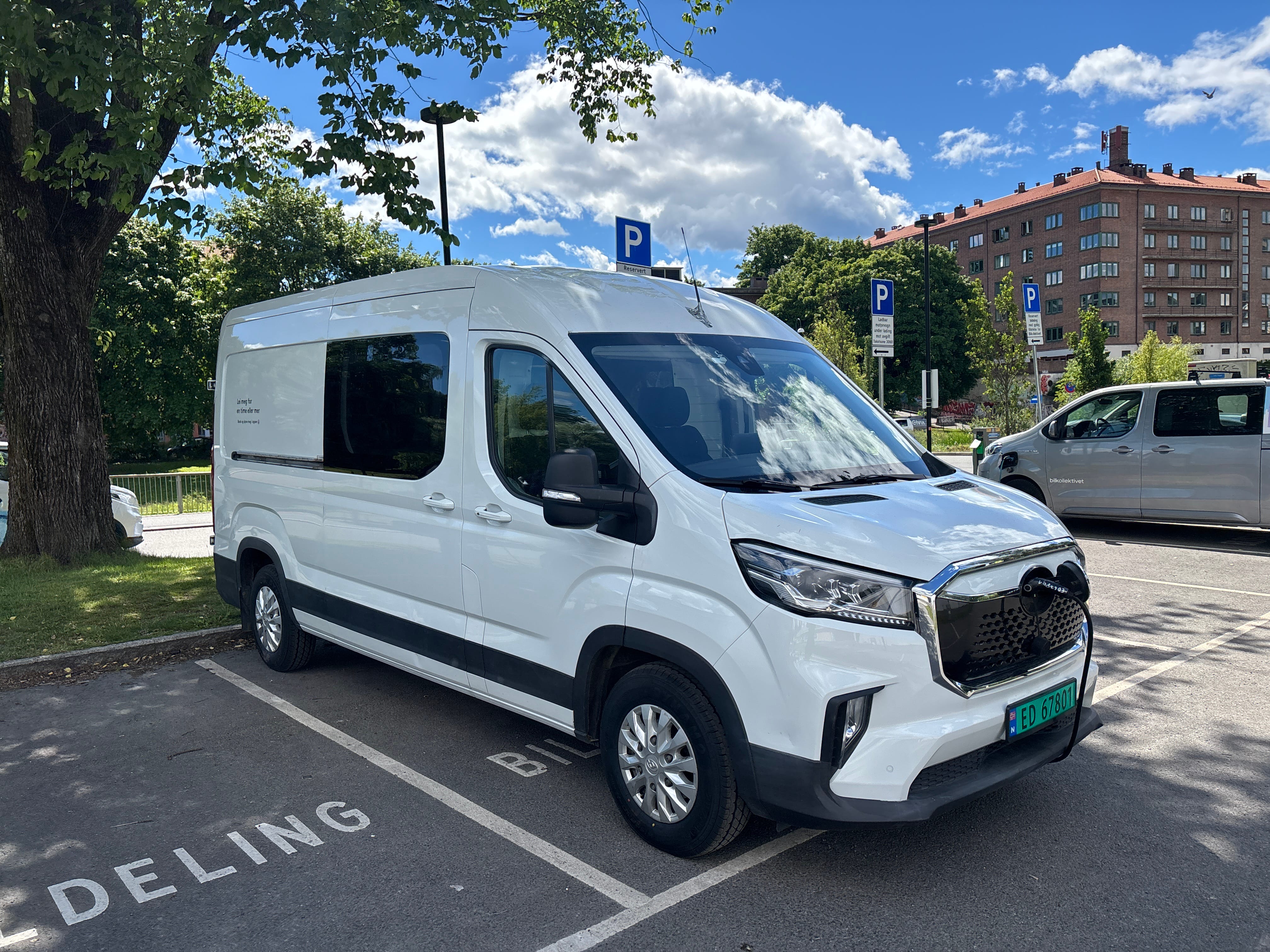 Maxus eDeliver 9 mit Bluetooth-Audio