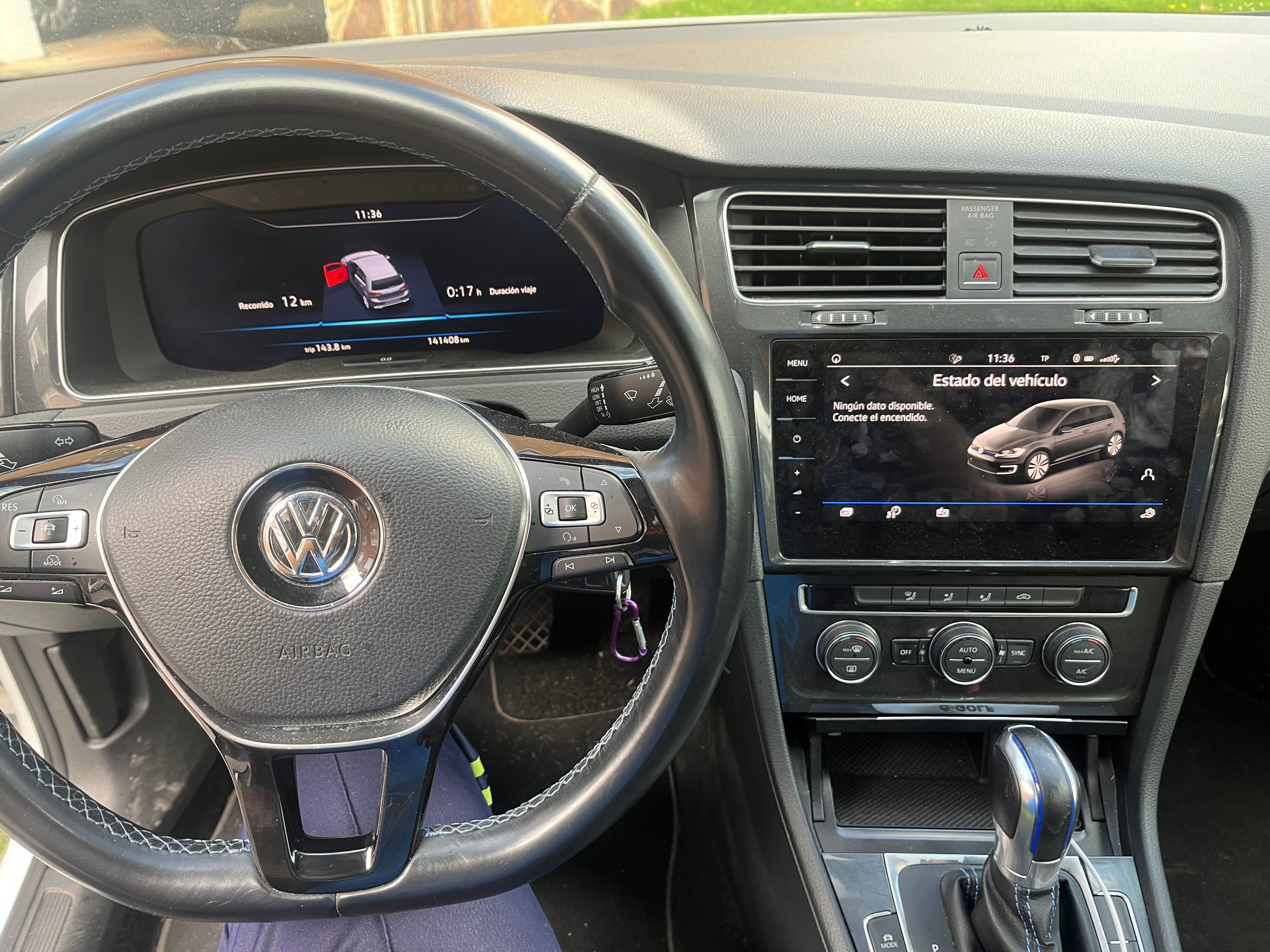Volkswagen e-Golf 100% eléctrico con GPS