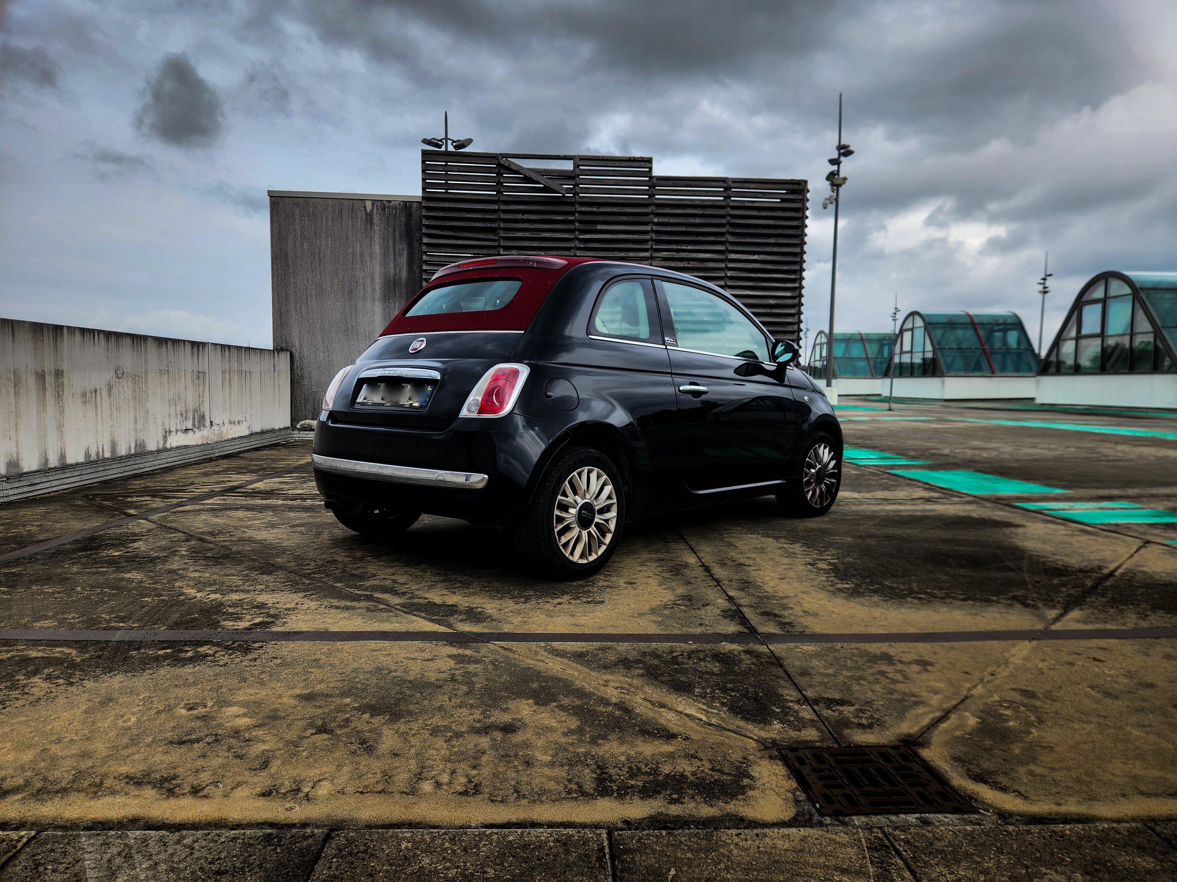 Fiat 500 C with Bluetooth audio