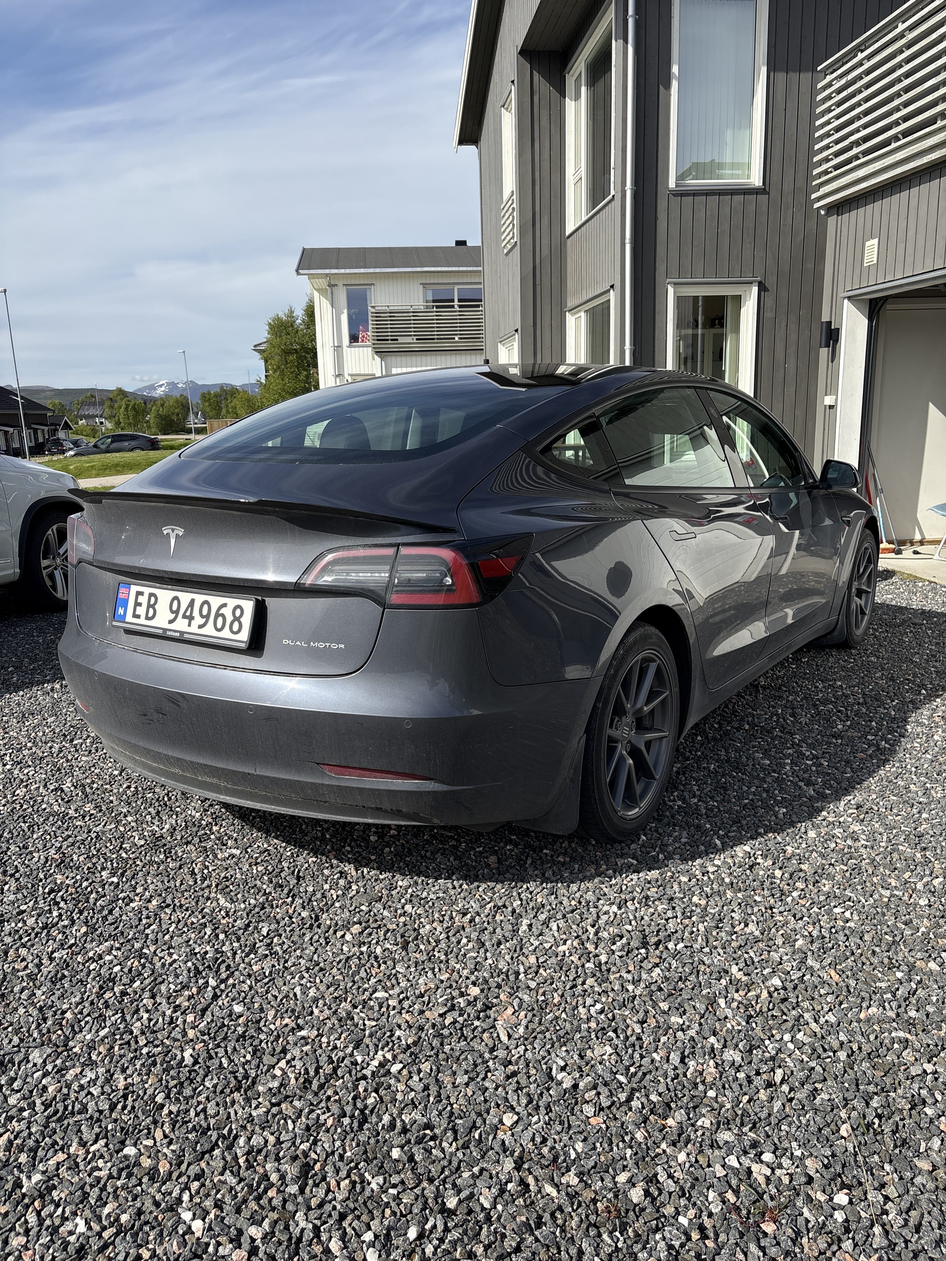 Tesla Model 3 Long Range med Ryggekamera