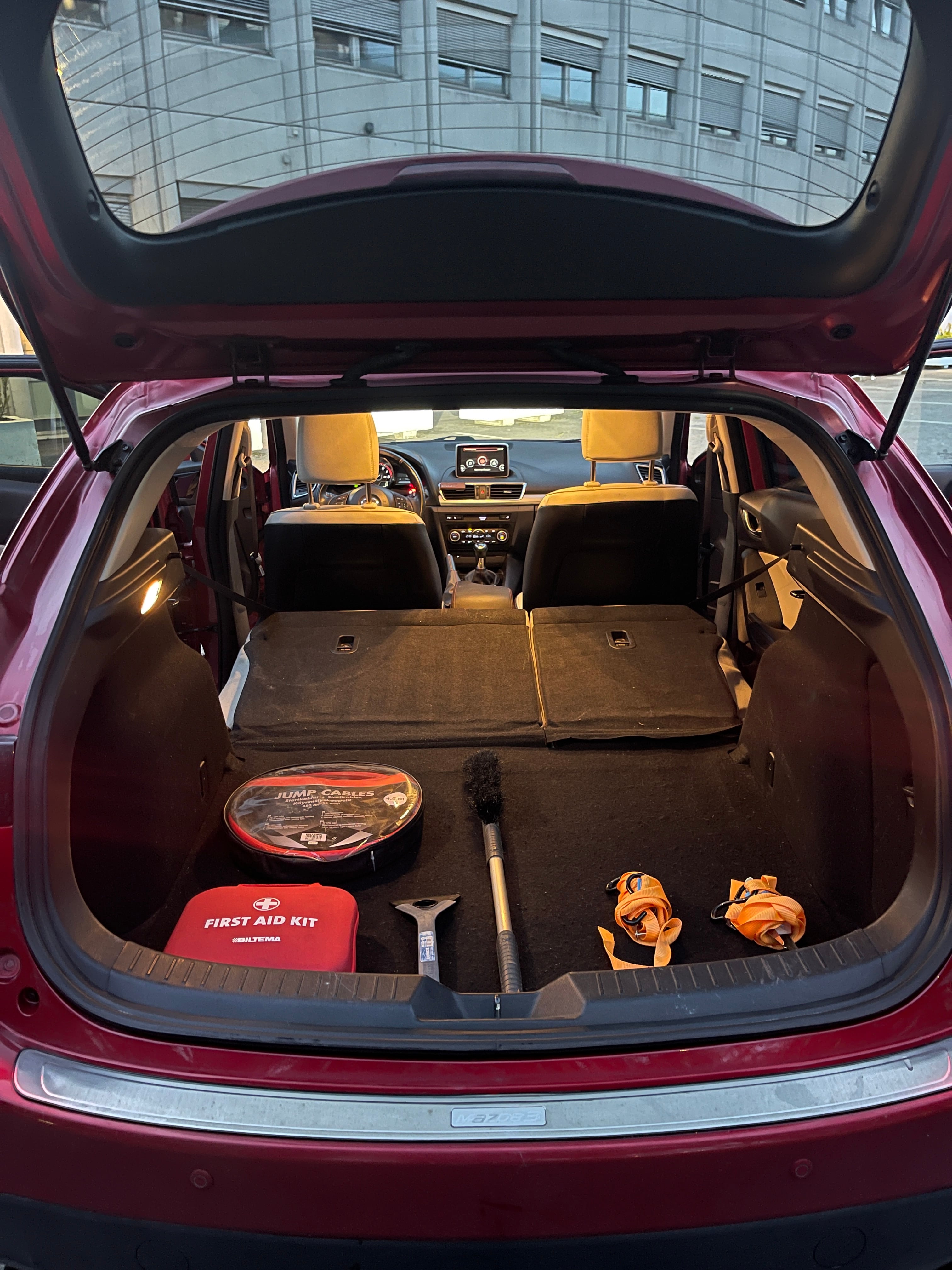 Mazda 3 med USB ladeuttak