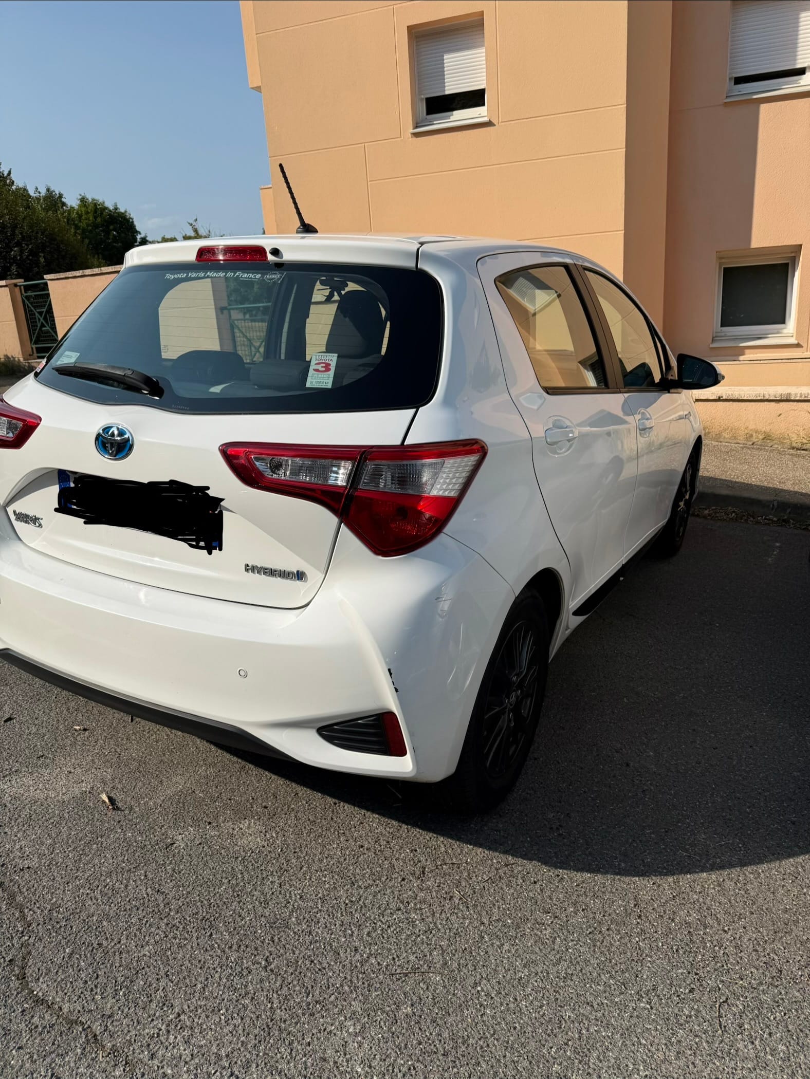 Toyota Yaris Hybride avec Caméra de recul