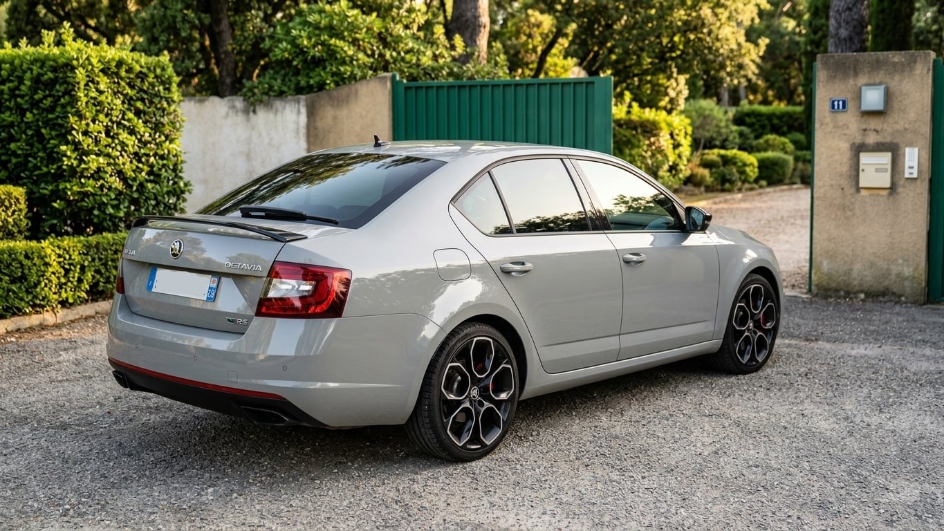 Skoda Octavia RS avec Caméra de recul