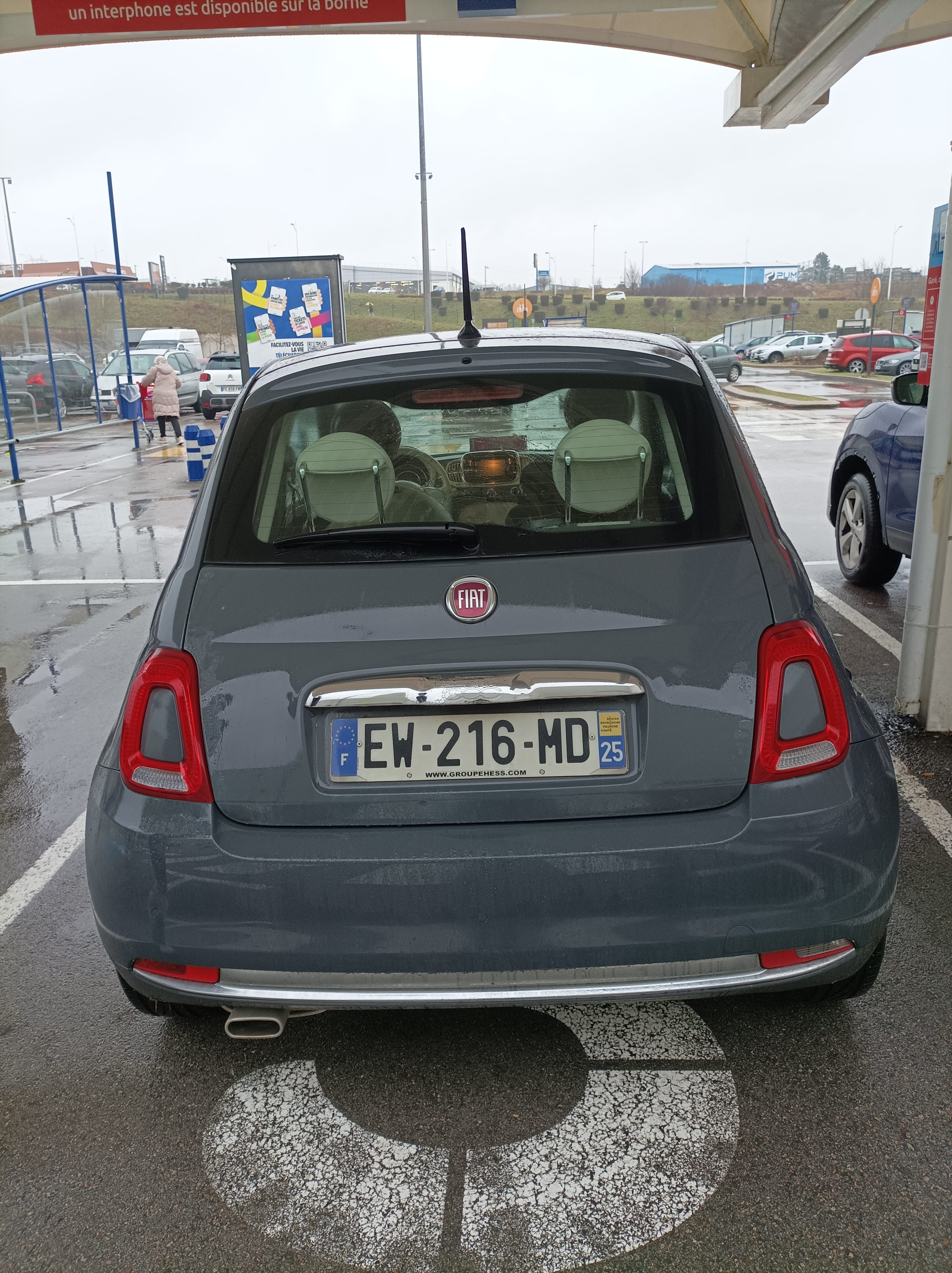 Fiat 500 avec Audio Bluetooth