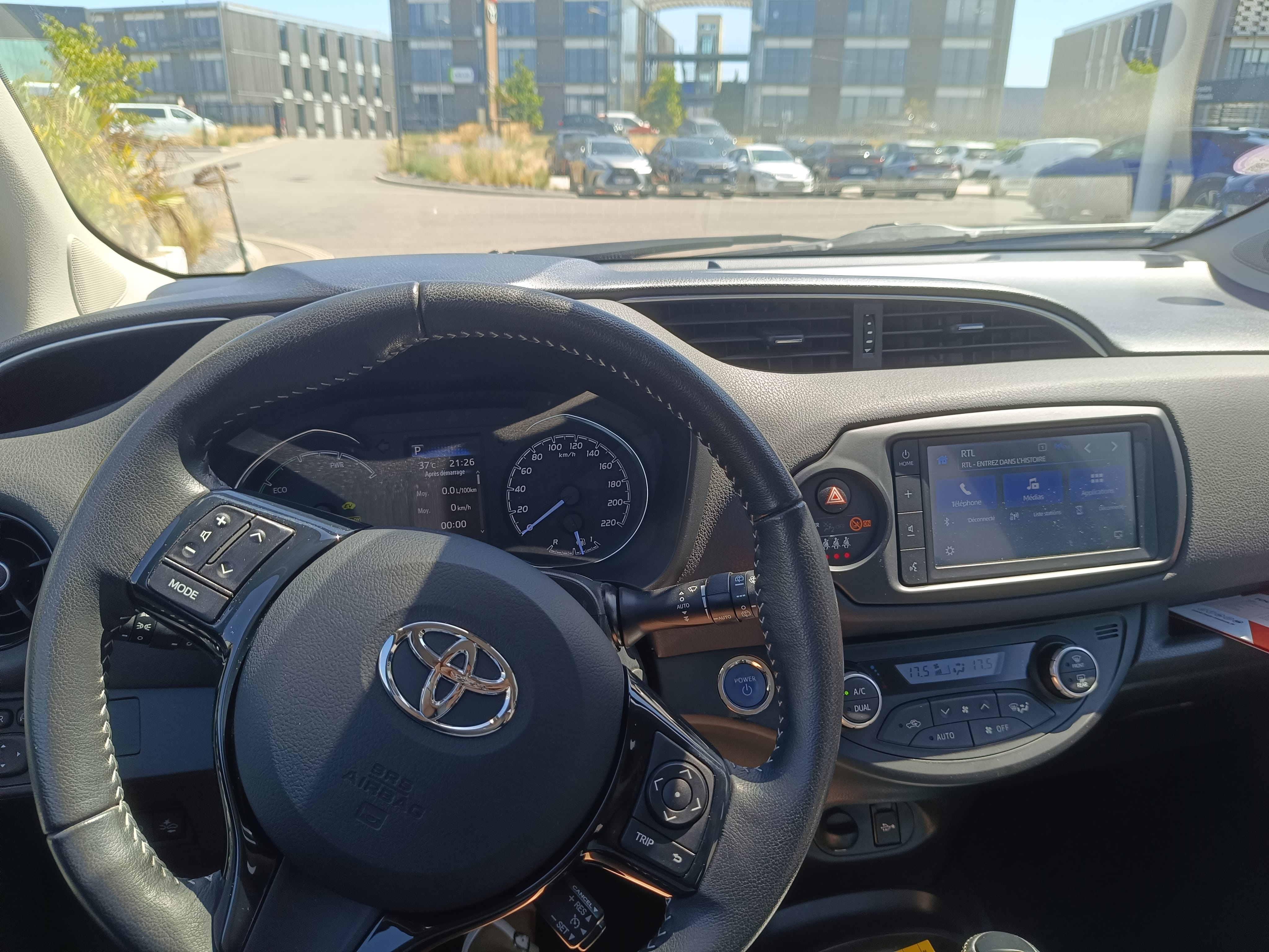 Toyota Yaris Hybride avec Android Auto