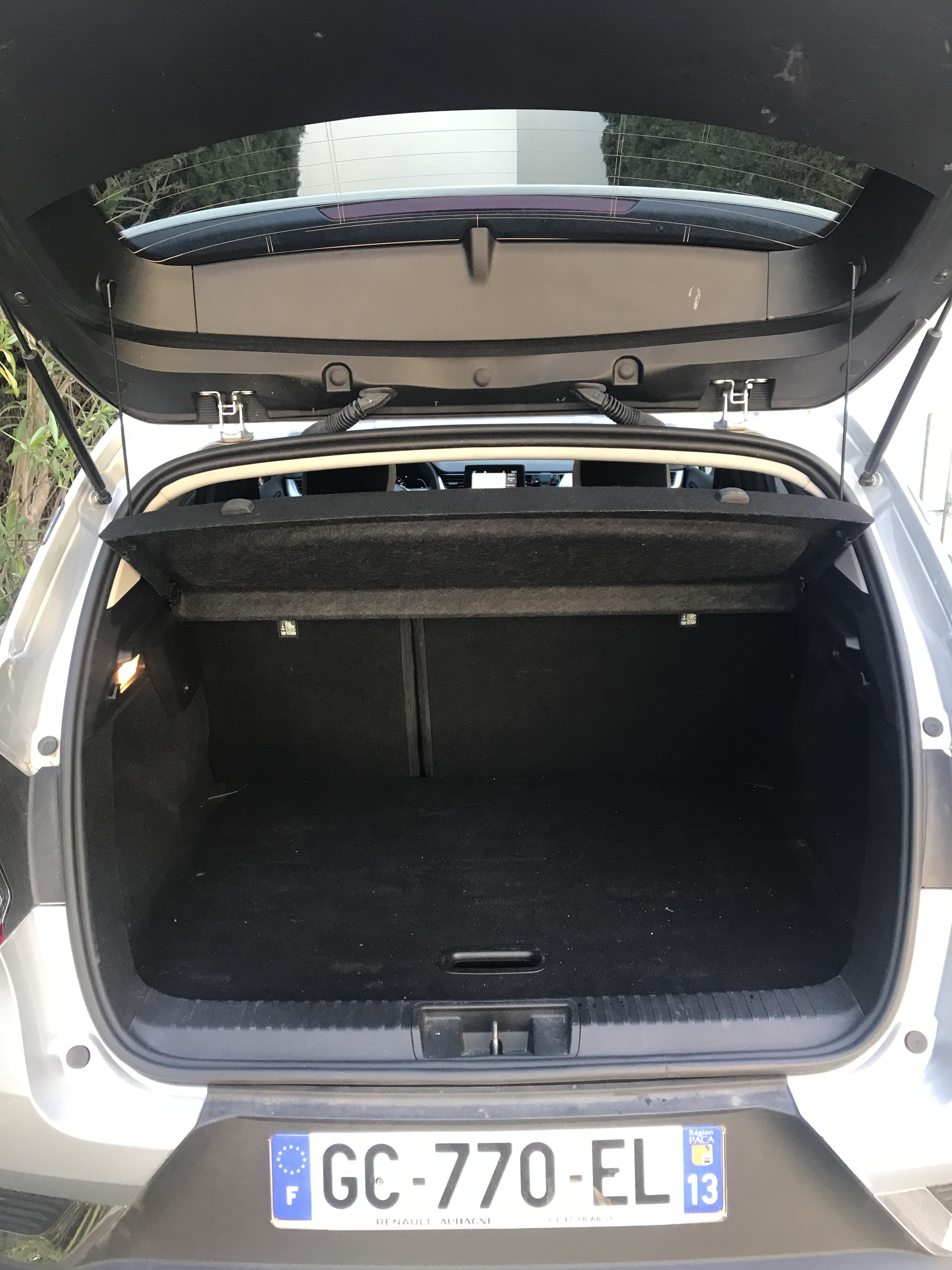 Renault Captur avec Siège bébé