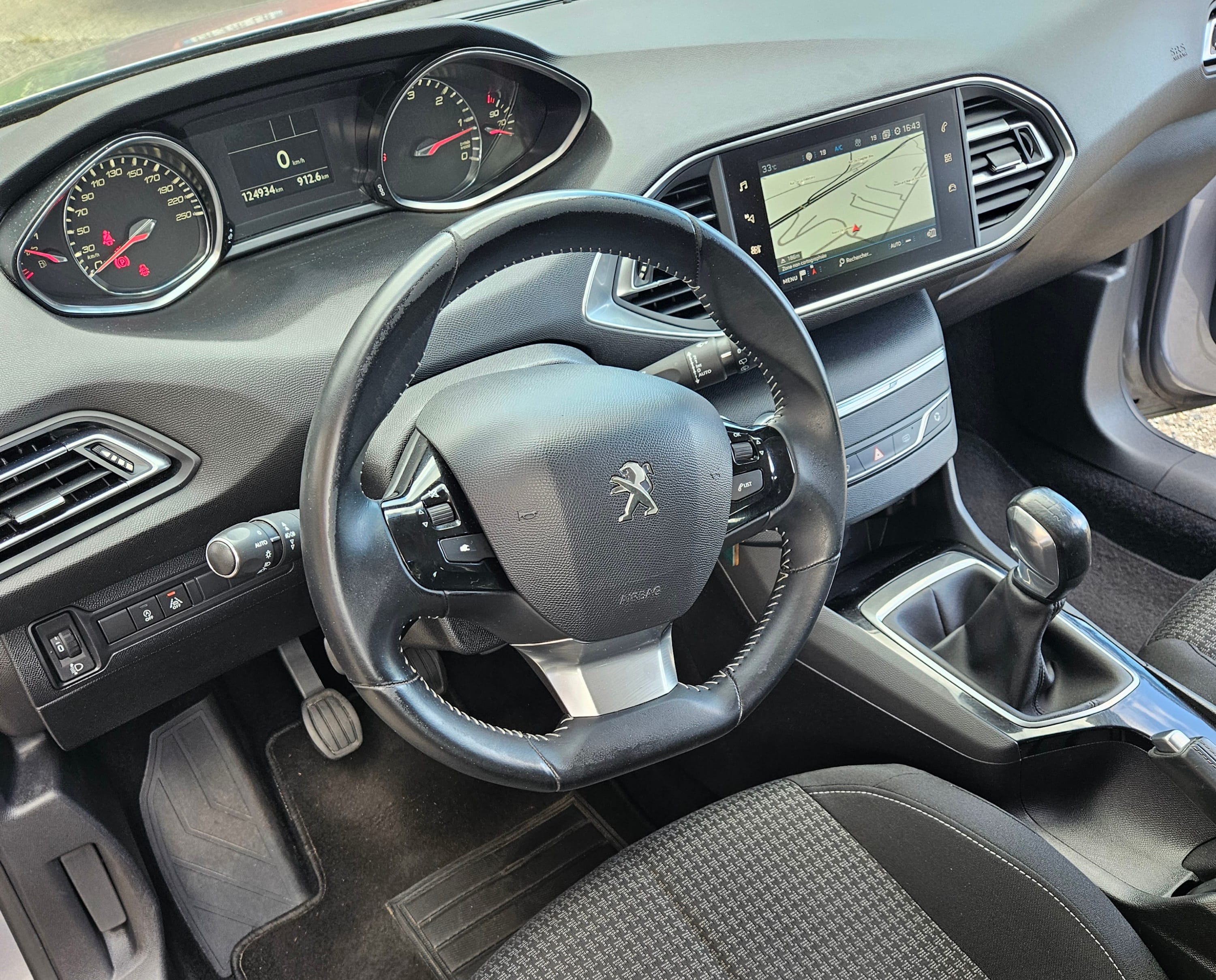 Peugeot 308 avec Régulateur de vitesse