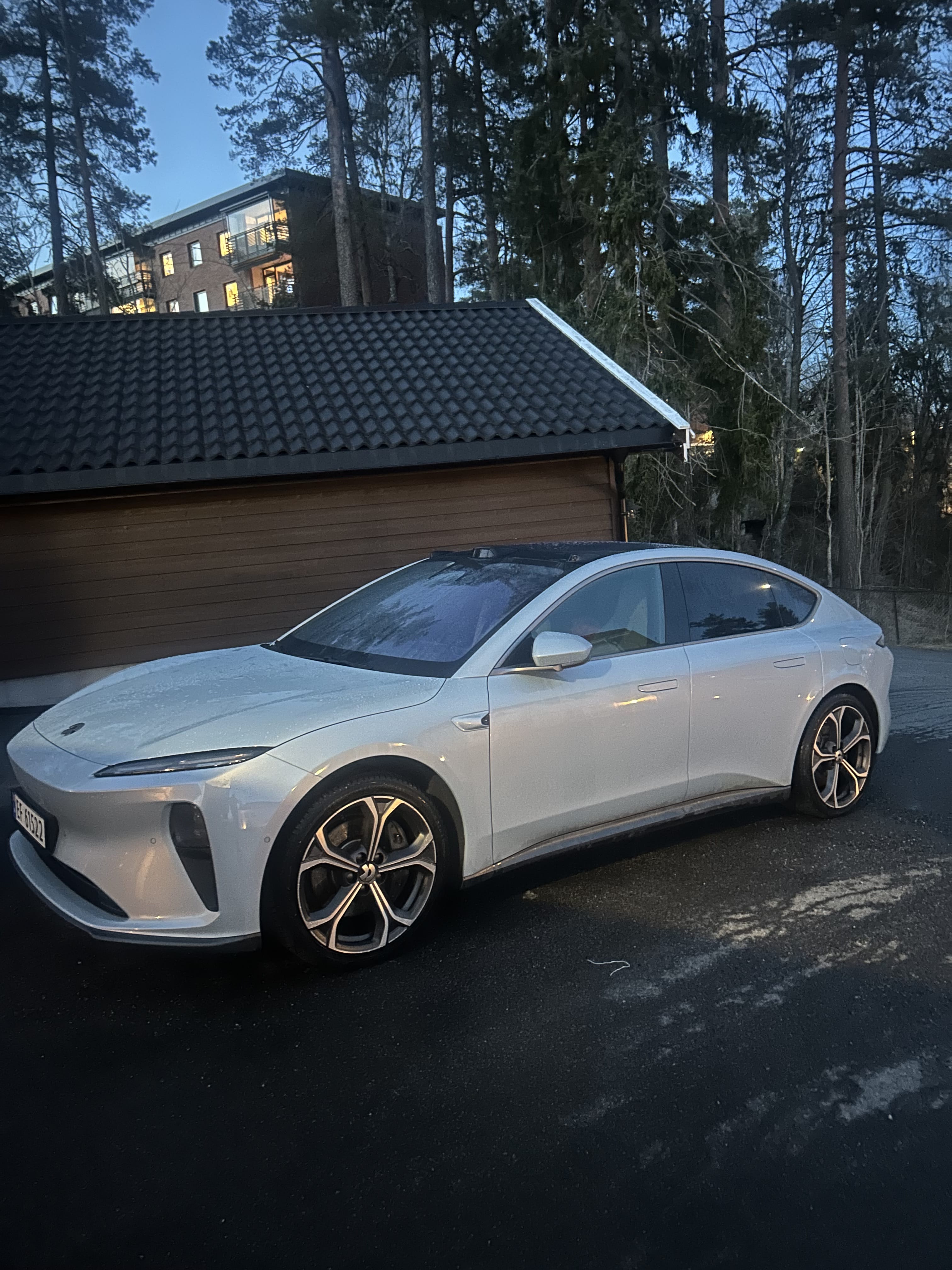 Nio ET5 med GPS