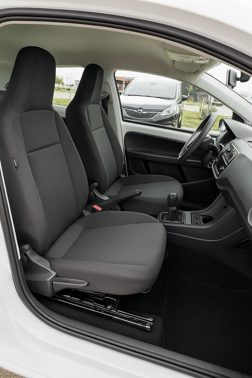 Skoda Citigo mit Kindersitz