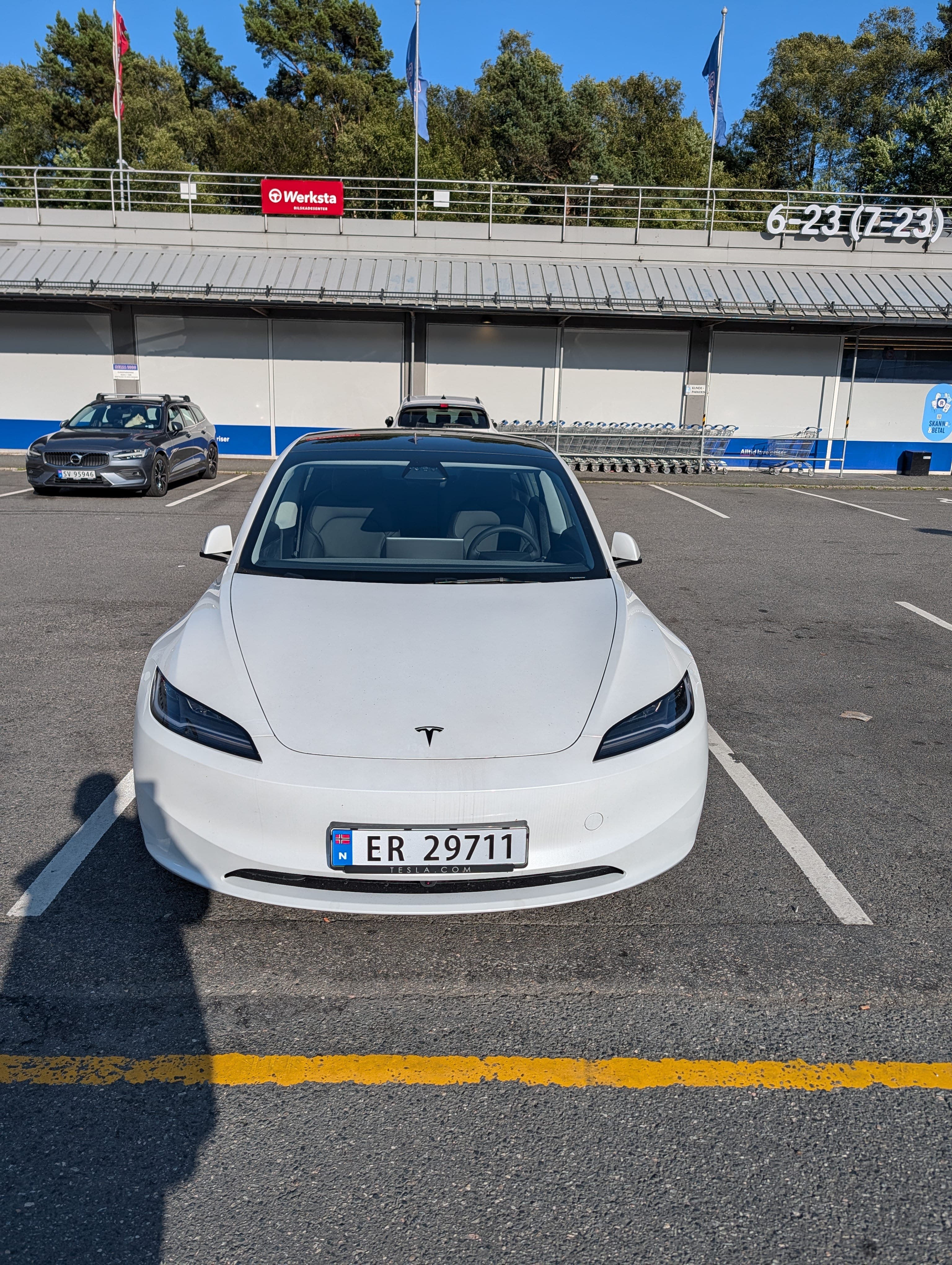 Tesla Model 3 Long Range med Dashcam