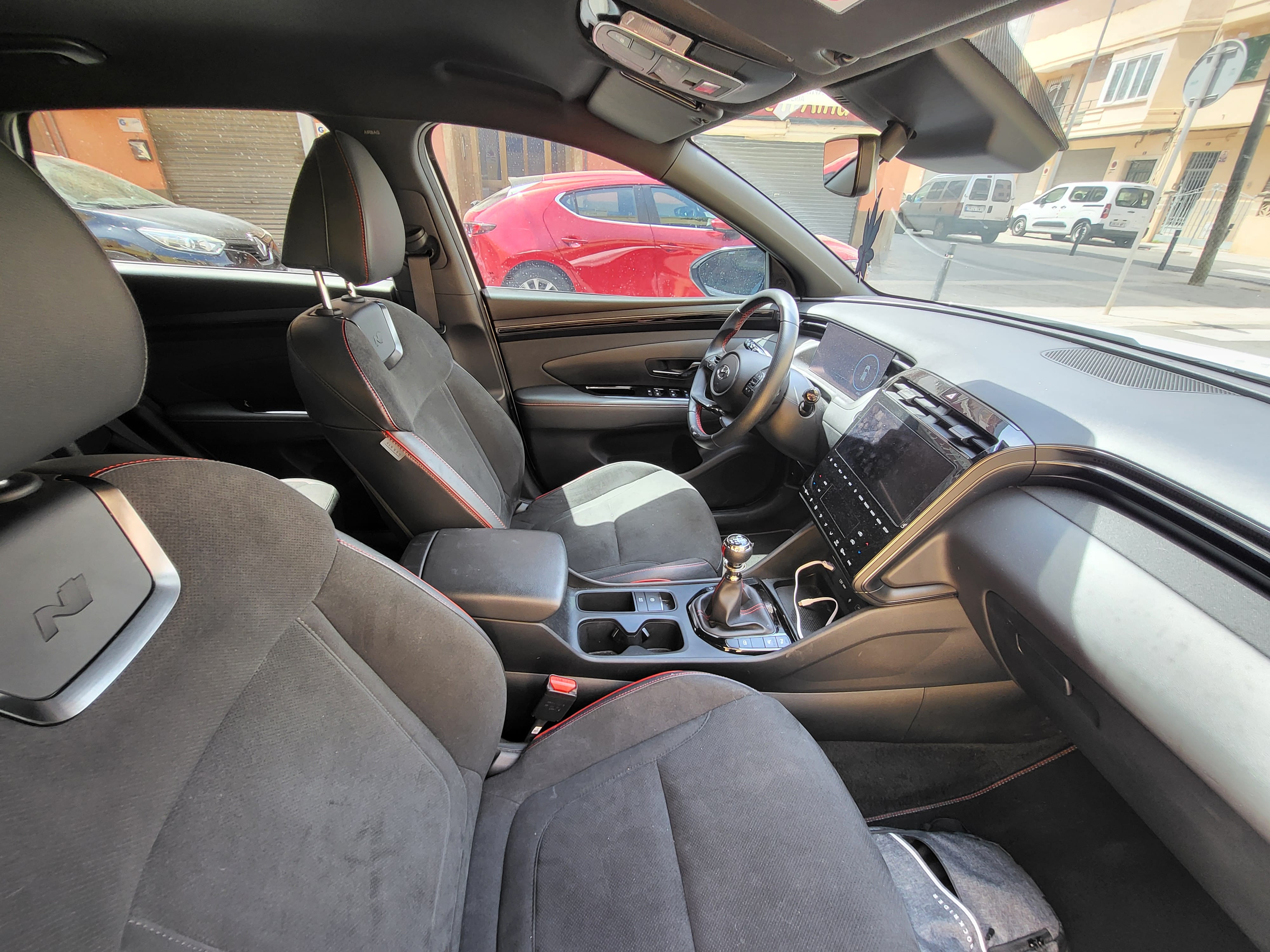 Hyundai Tucson con Silla infantil