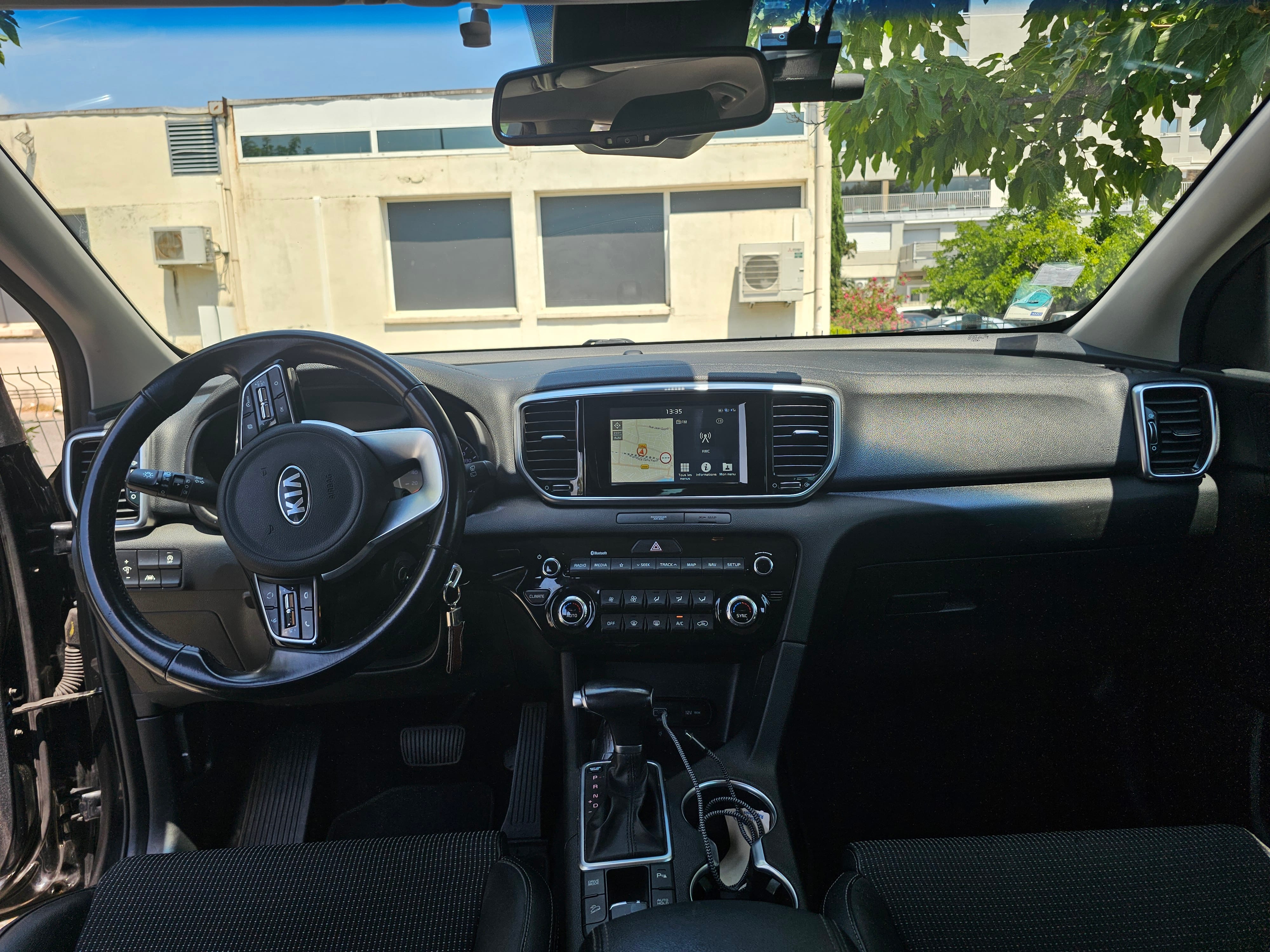 Kia Sportage avec Dashcam