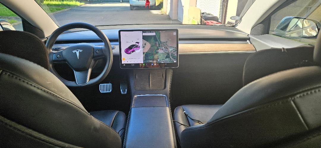 Tesla Model 3 Long Range avec Caméra de recul